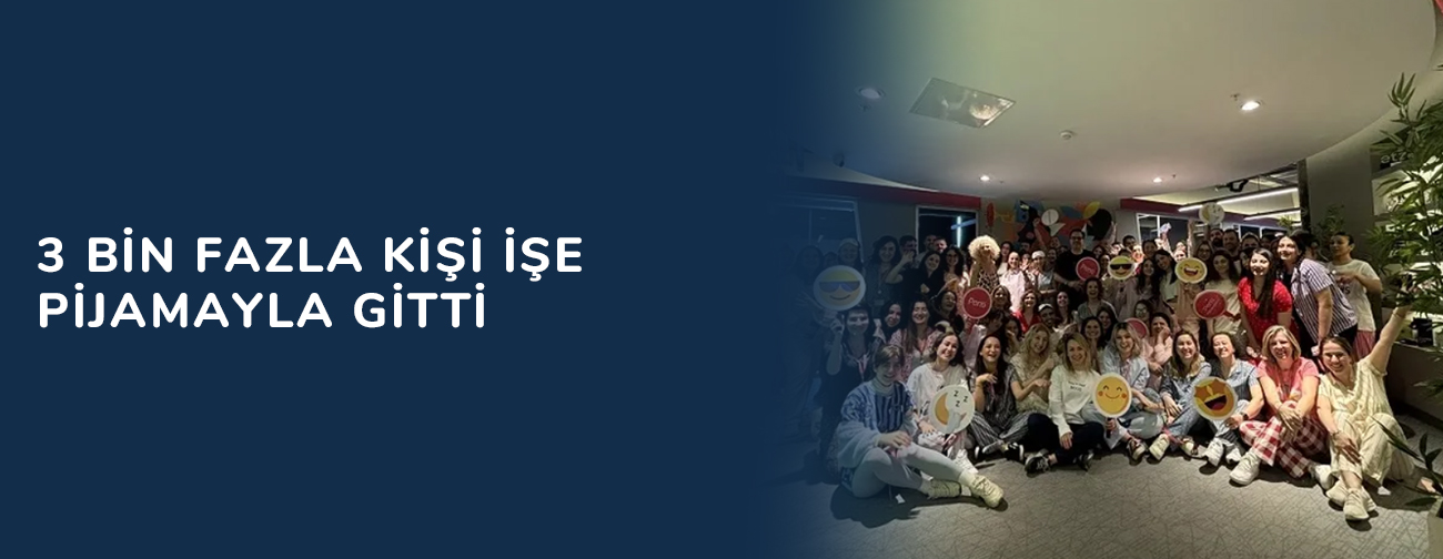 3 bin fazla kişi işe pijamayla gitti