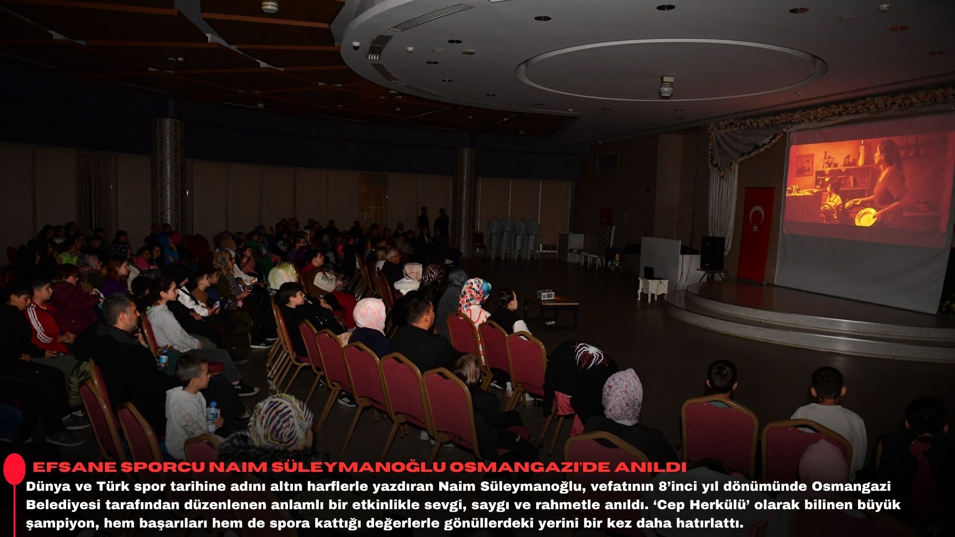 Efsane sporcu Naim Süleymanoğlu Osmangazi’de anıldı