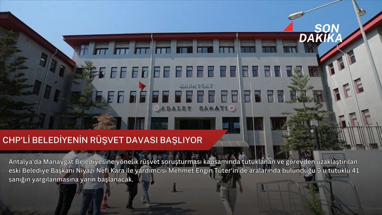 CHP'li belediyenin rüşvet davası başlıyor