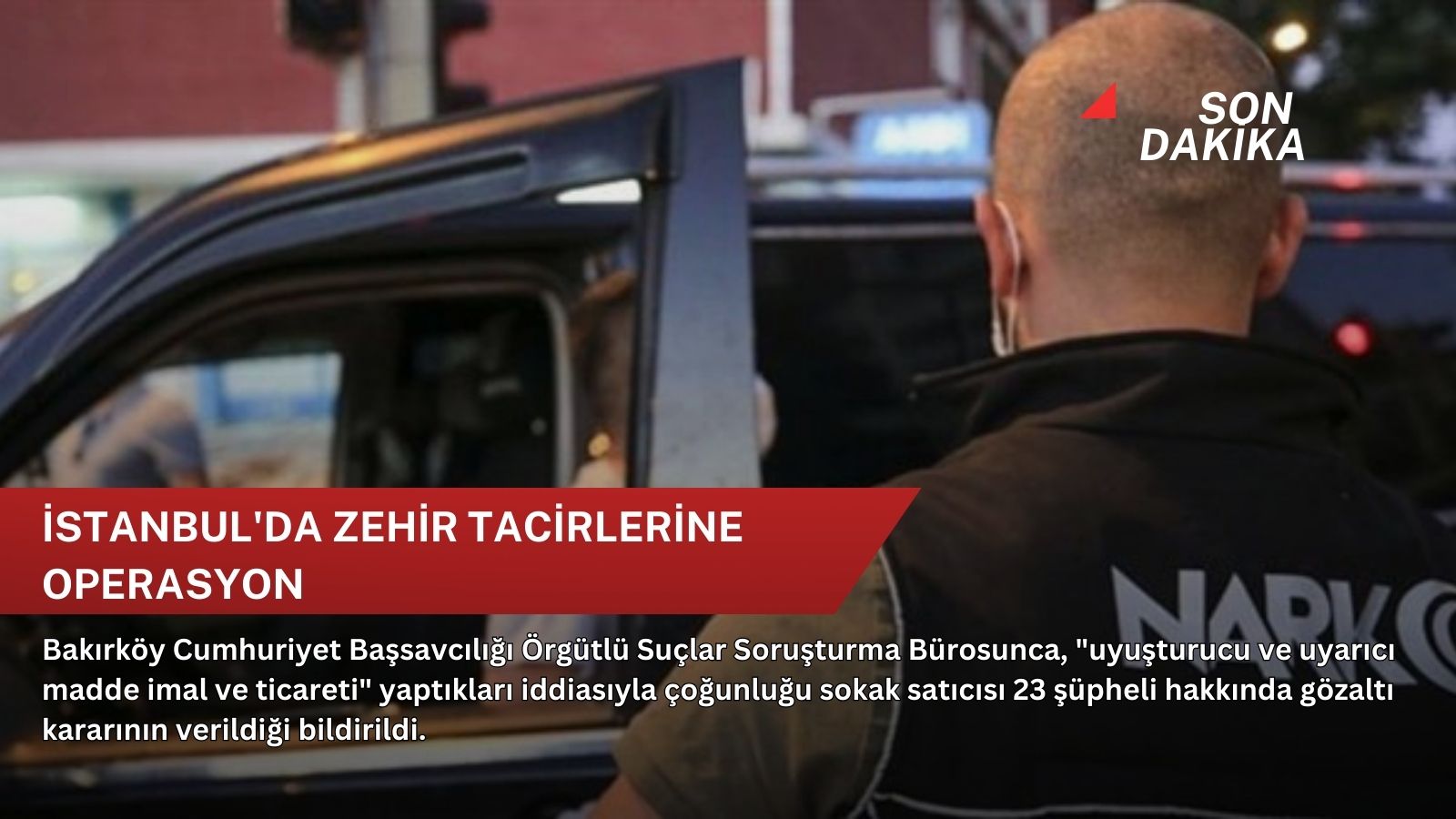 İstanbul'da zehir tacirlerine operasyon