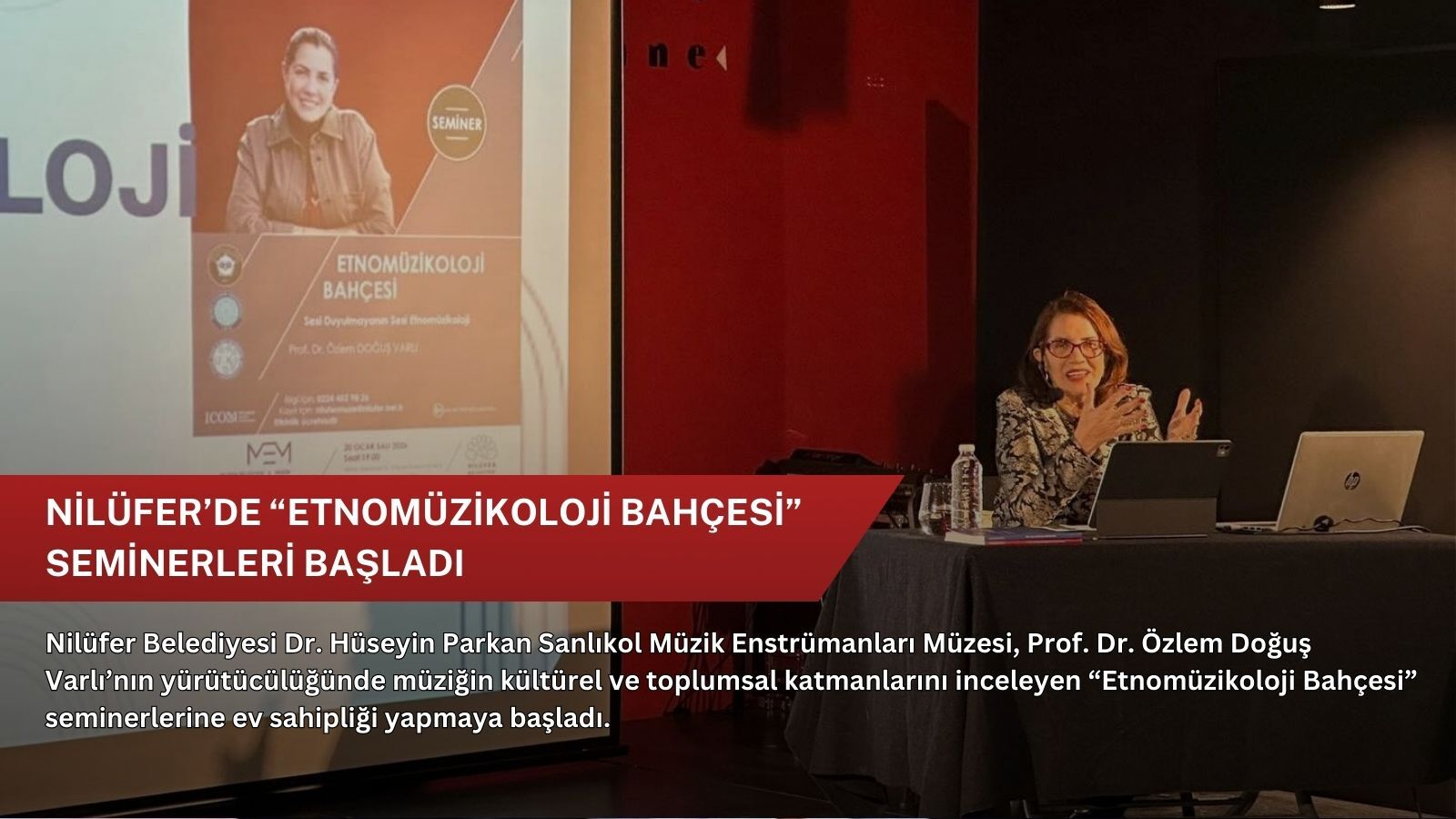 Nilüfer’de “Etnomüzikoloji Bahçesi” seminerleri başladı