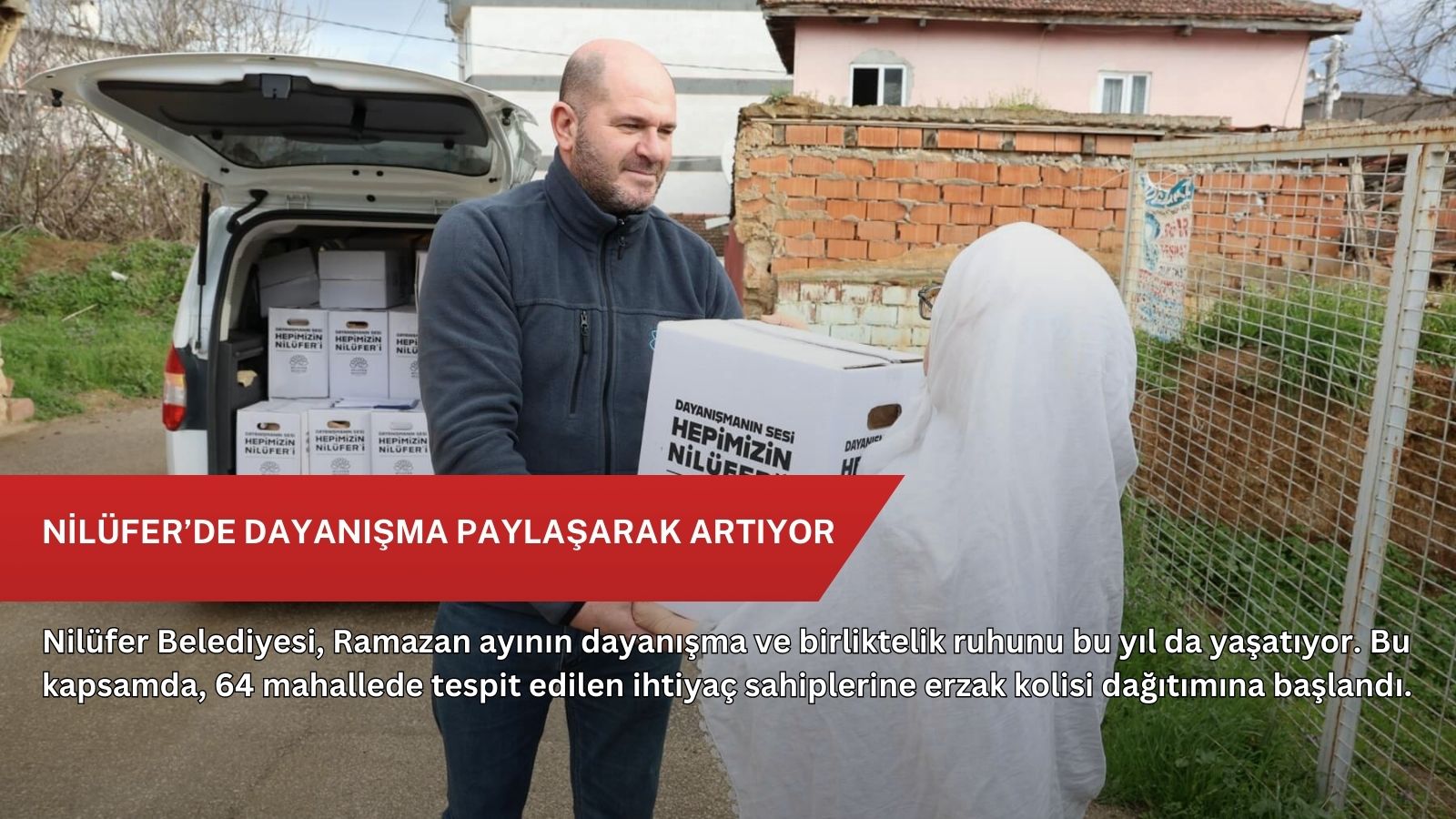 Nilüfer’de dayanışma paylaşarak artıyor