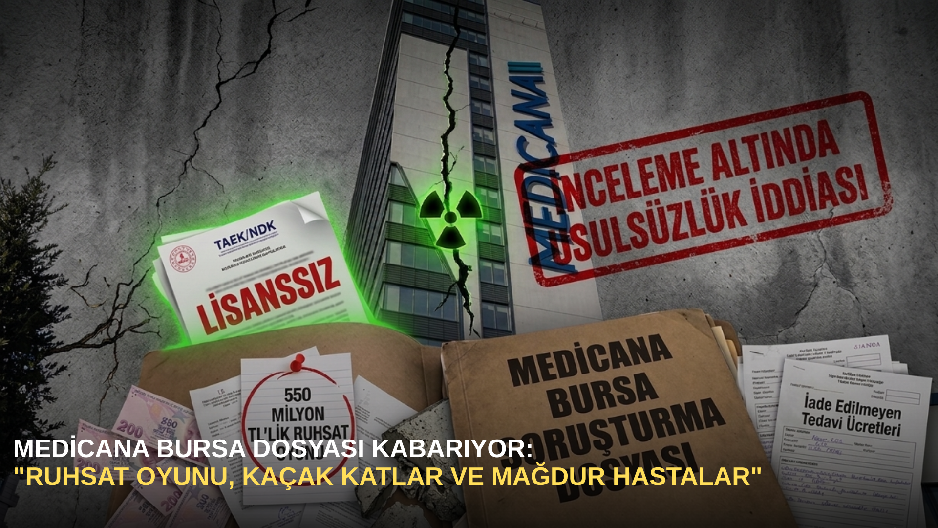 Medicana Bursa Dosyası Kabarıyor: "Ruhsat Oyunu, Kaçak Katlar ve Mağdur Hastalar"