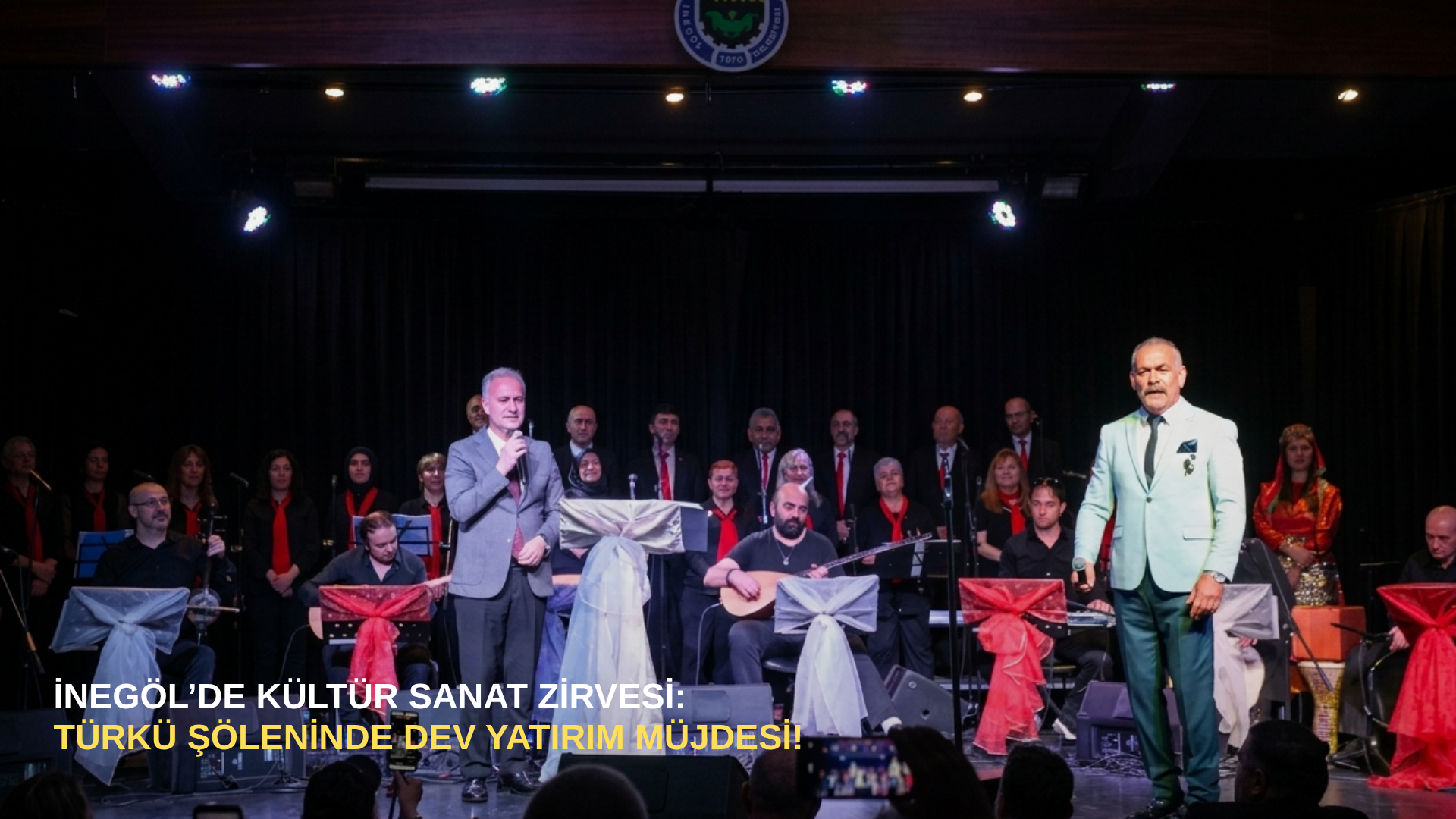 İnegöl’de kültür sanat zirvesi: Türkü şöleninde dev yatırım müjdesi!