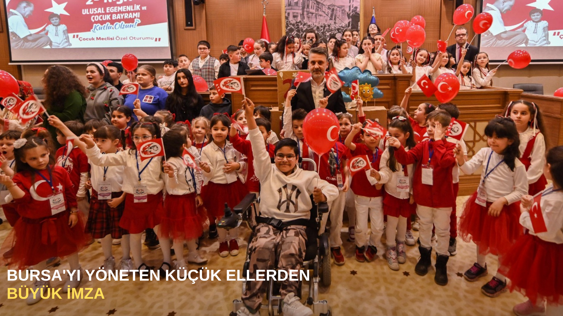 Bursa'yı yöneten küçük ellerden büyük imza