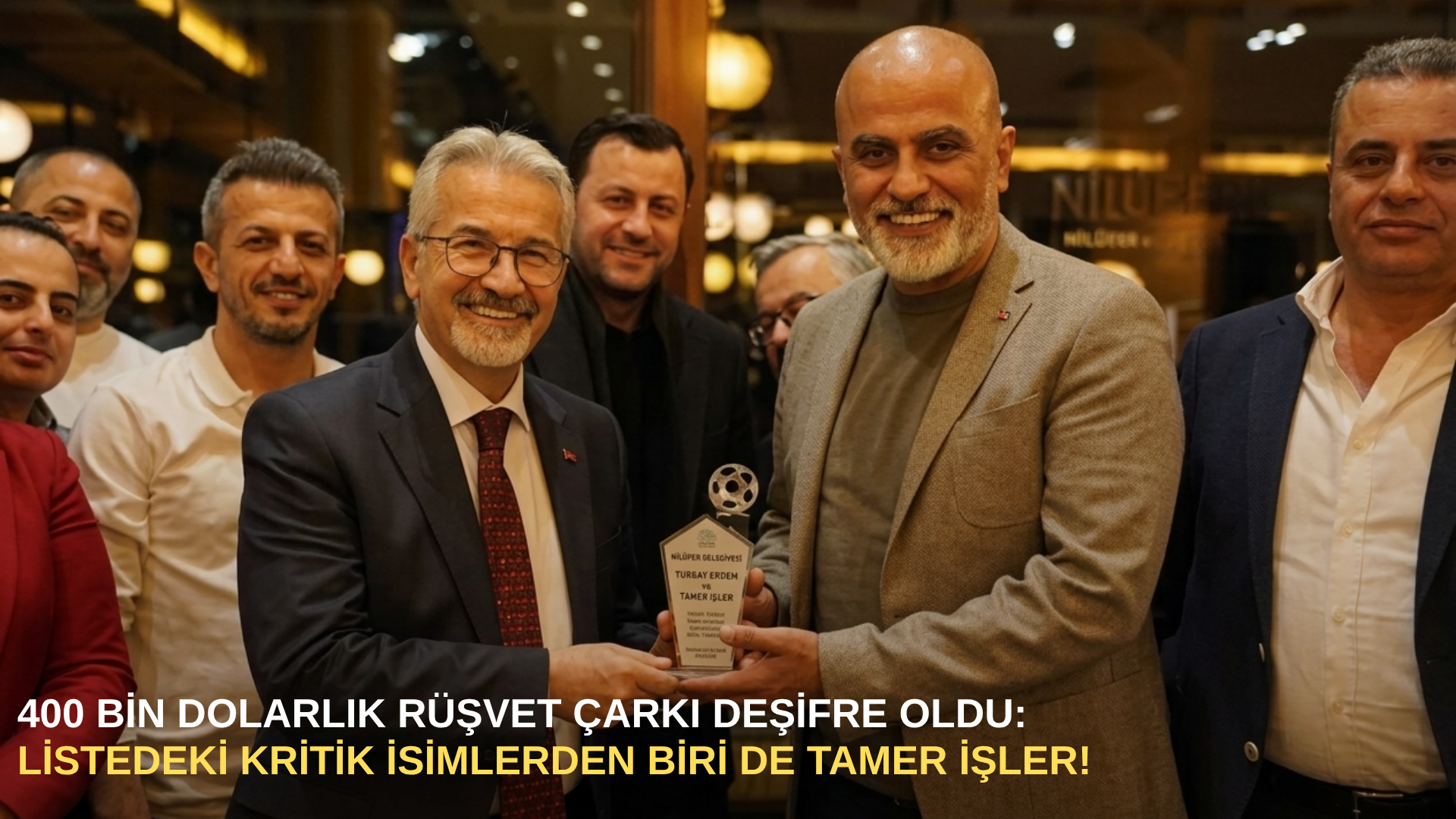 400 bin dolarlık rüşvet çarkı deşifre oldu: Listedeki kritik isimlerden biri de Tamer İşler!