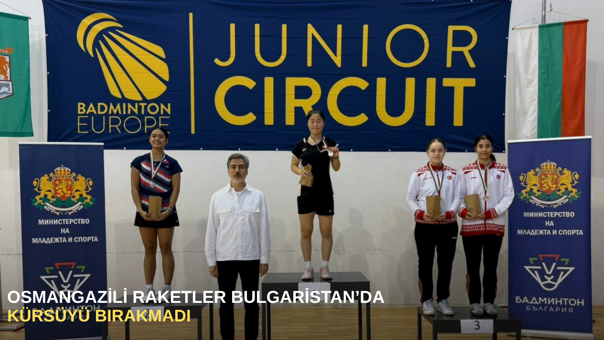 Osmangazili raketler Bulgaristan’da kürsüyü bırakmadı