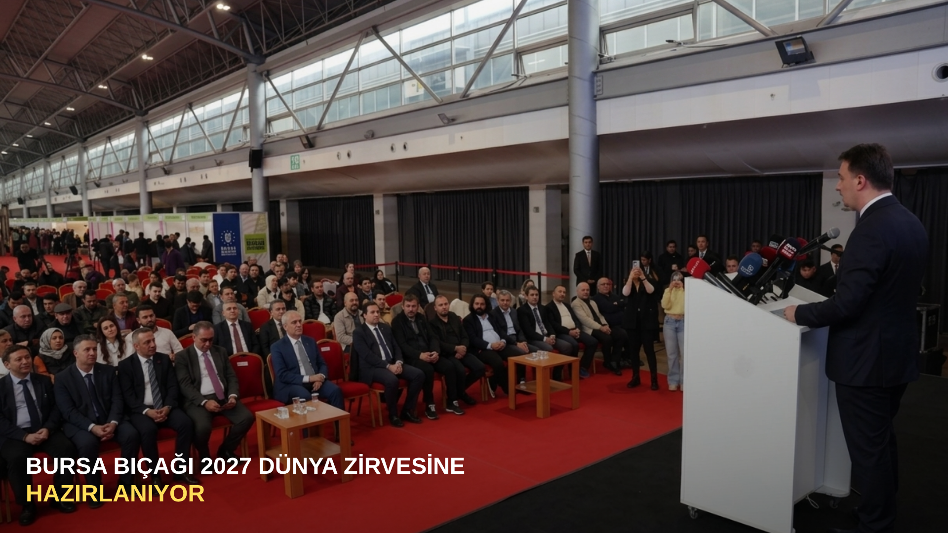 Bursa bıçağı 2027 dünya zirvesine hazırlanıyor
