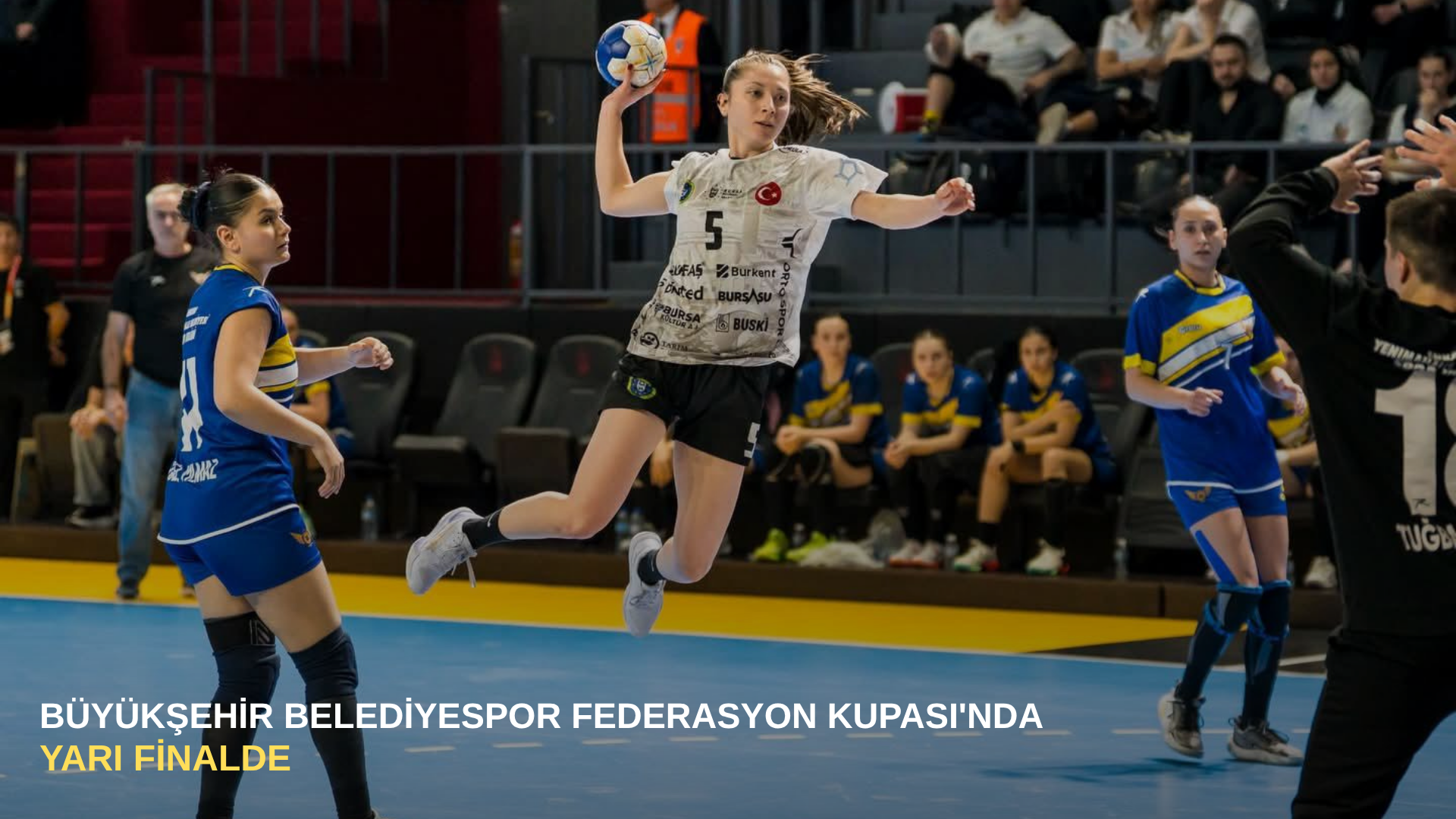 Büyükşehir Belediyespor Federasyon Kupası'nda yarı finalde