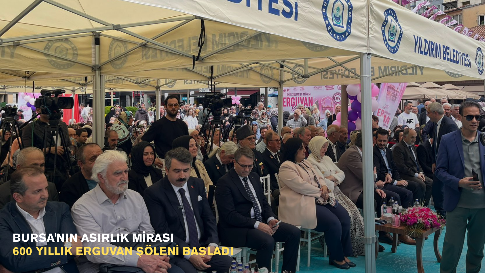 Bursa'nın asırlık mirası: 600 yıllık Erguvan şöleni başladı