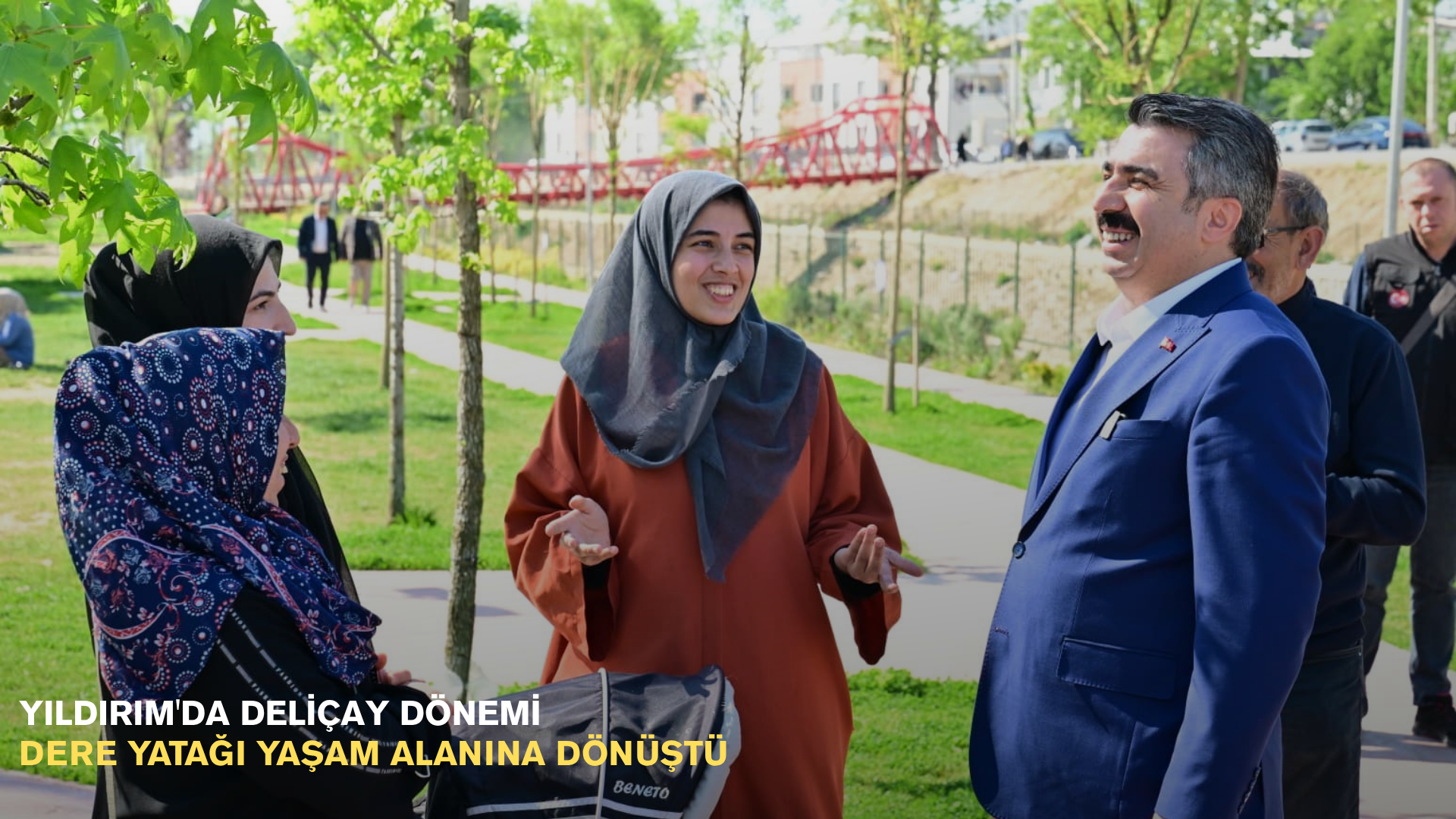 Yıldırım'da Deliçay dönemi: Dere yatağı yaşam alanına dönüştü