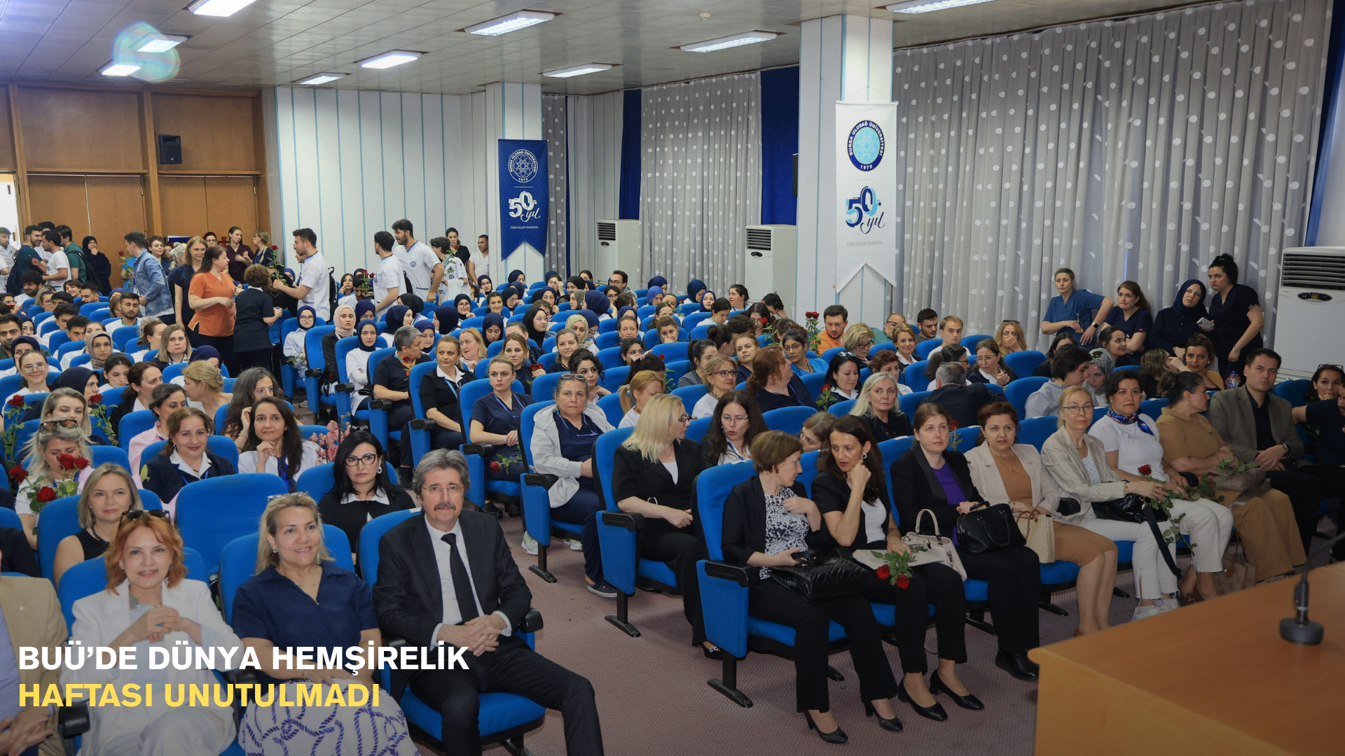 BUÜ'de Dünya Hemşirelik Haftası unutulmadı