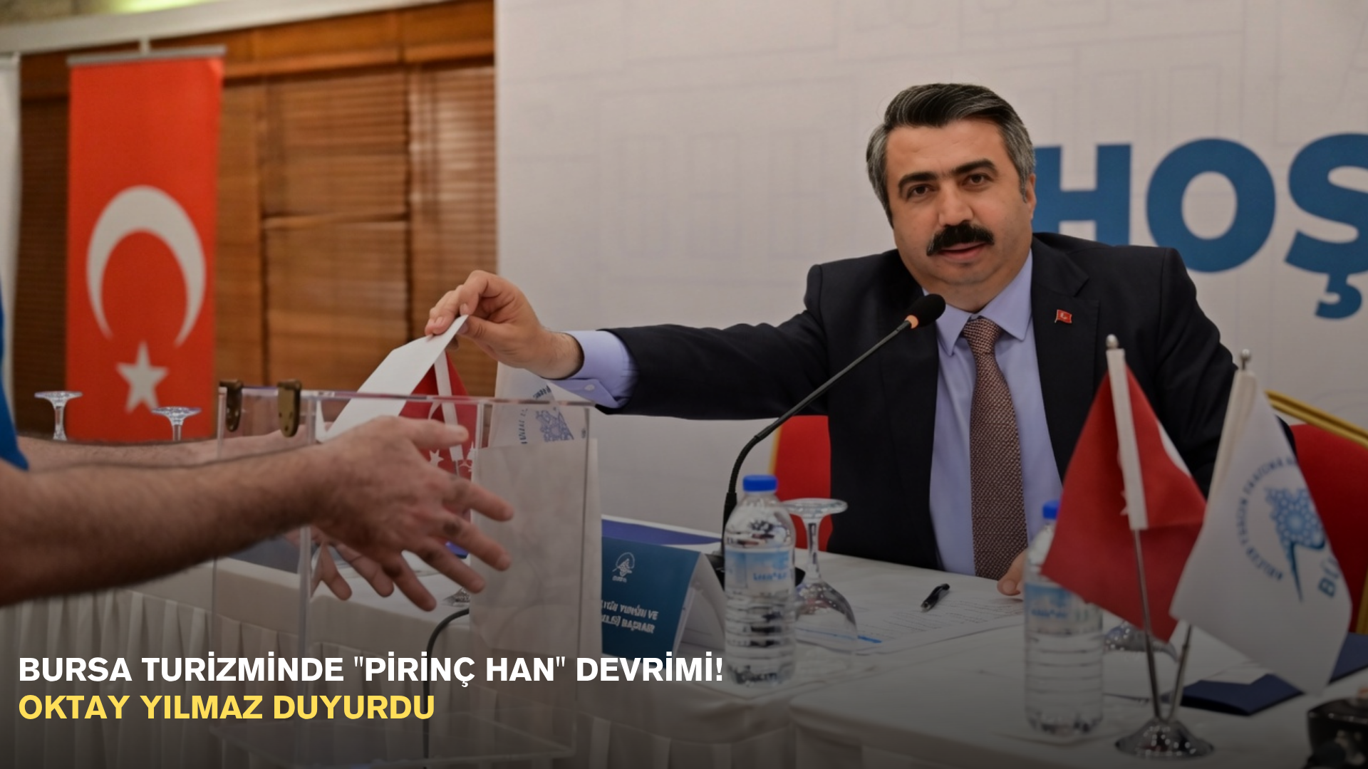 Bursa turizminde "Pirinç Han" devrimi! Oktay Yılmaz duyurdu