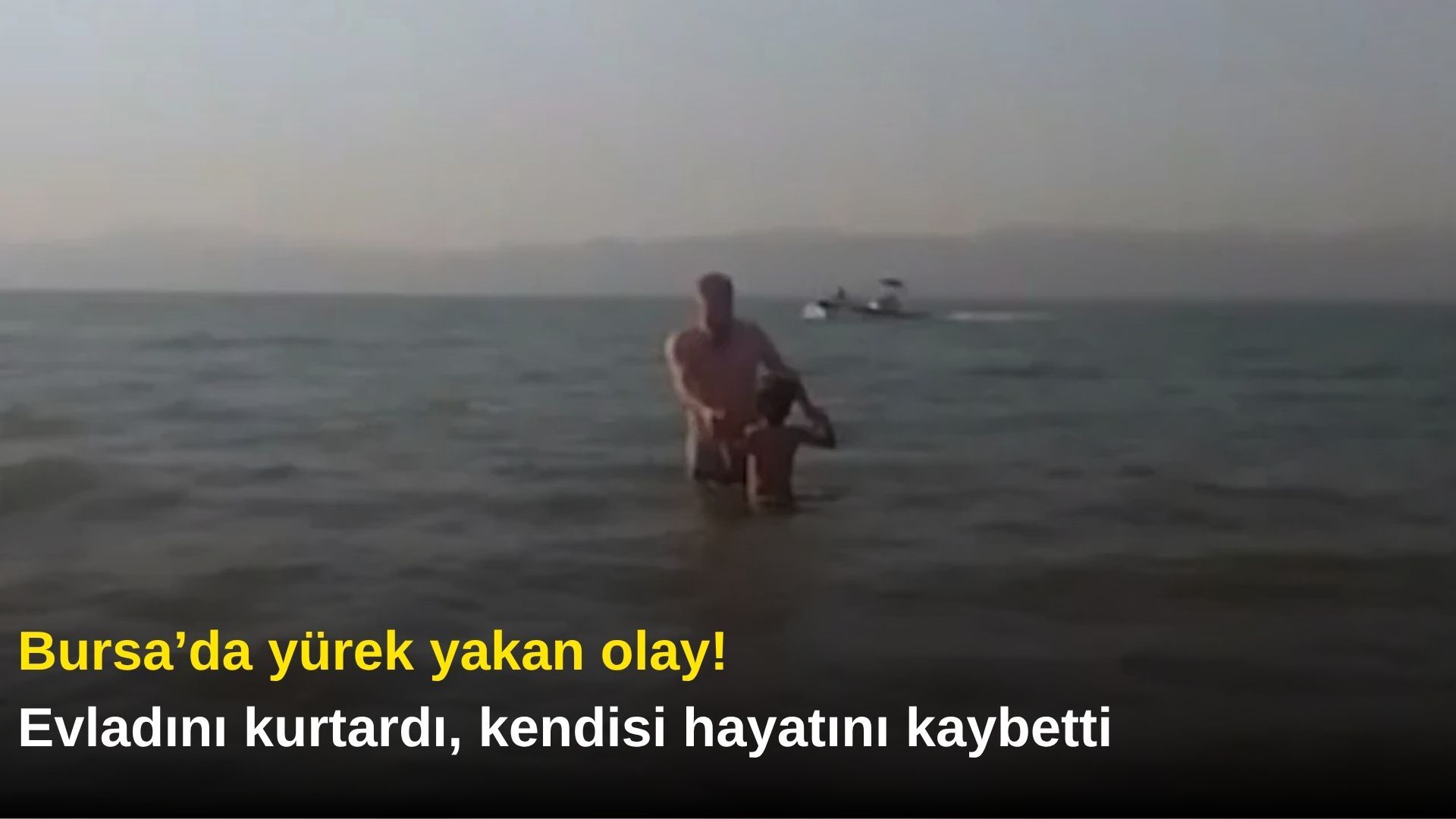 Bursa’da yürek yakan olay! Evladını kurtardı, kendisi hayatını kaybetti