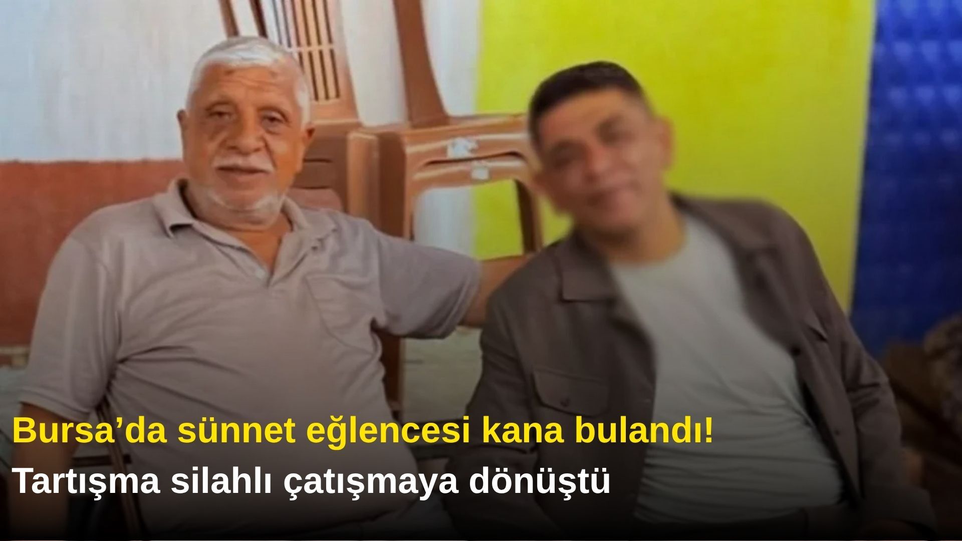 Bursa’da sünnet eğlencesi kana bulandı! Tartışma silahlı çatışmaya dönüştü
