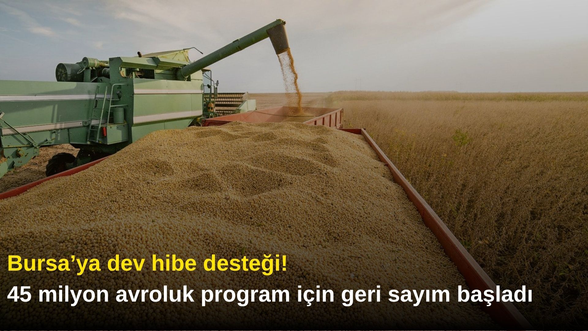 Bursa’ya dev hibe desteği! 45 milyon avroluk program için geri sayım başladı