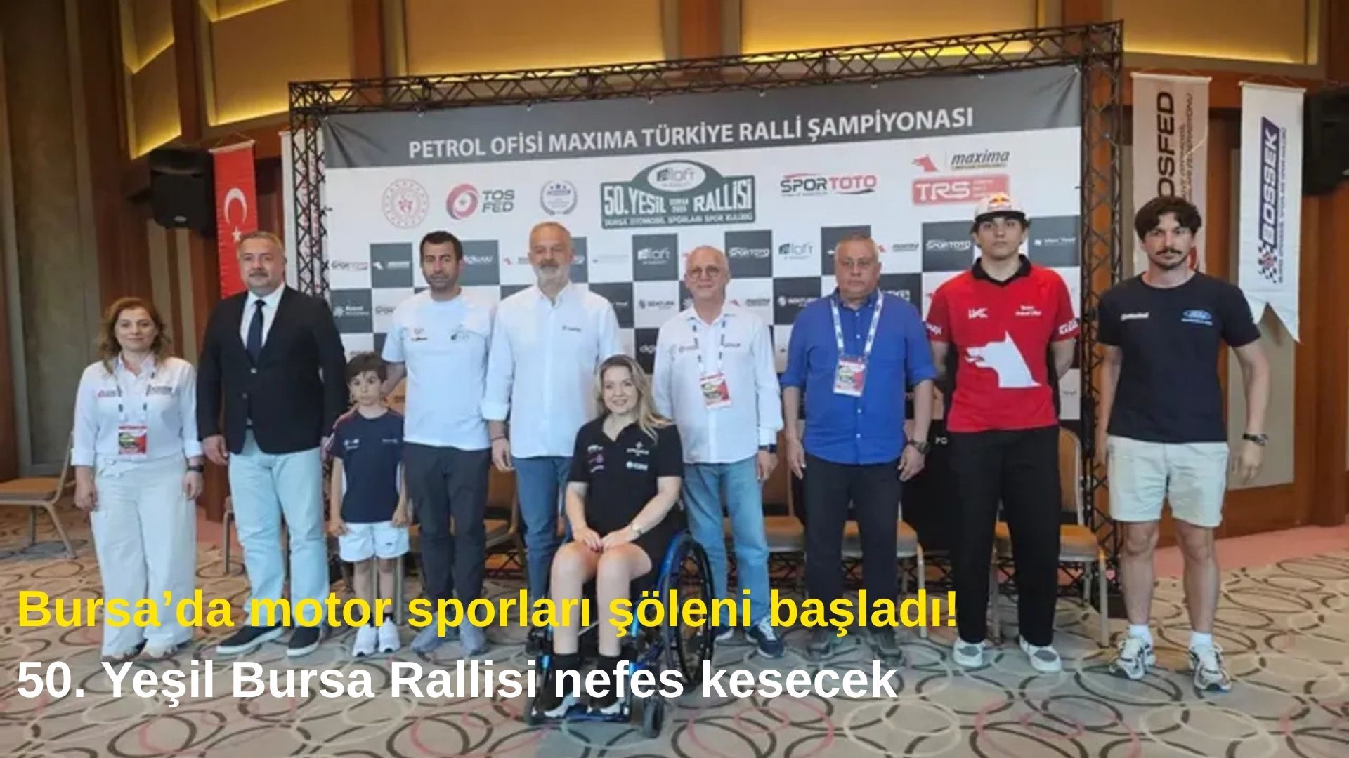 Bursa’da motor sporları şöleni başladı! 50. Yeşil Bursa Rallisi nefes kesecek