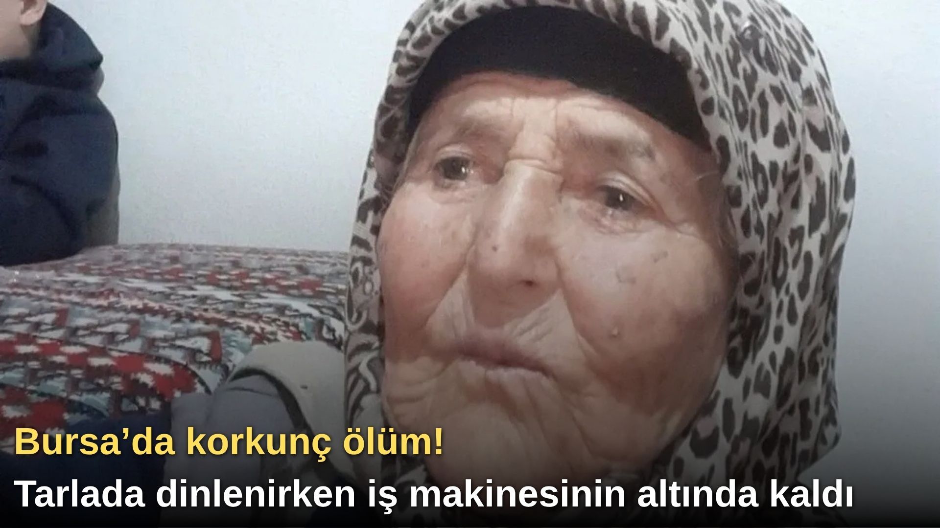 Bursa’da korkunç ölüm! Tarlada dinlenirken iş makinesinin altında kaldı
