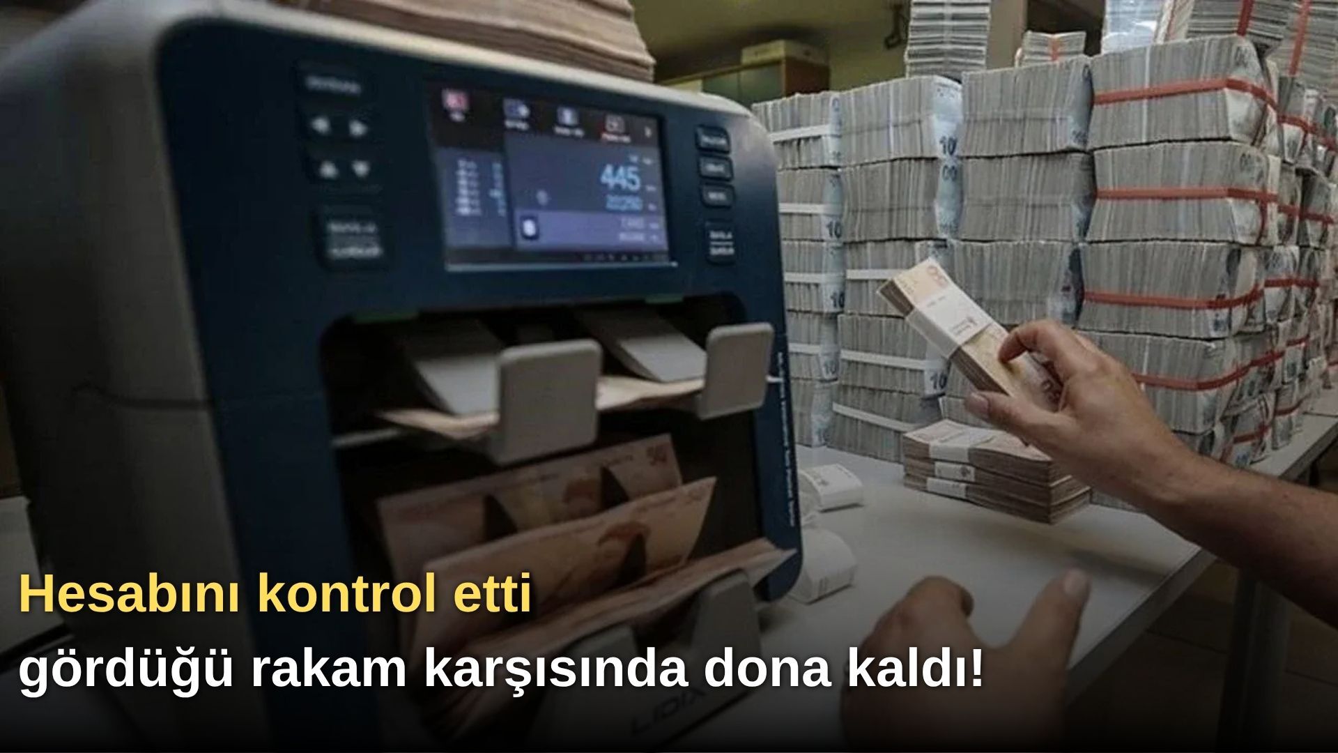Hesabını kontrol etti, gördüğü rakam karşısında dona kaldı!
