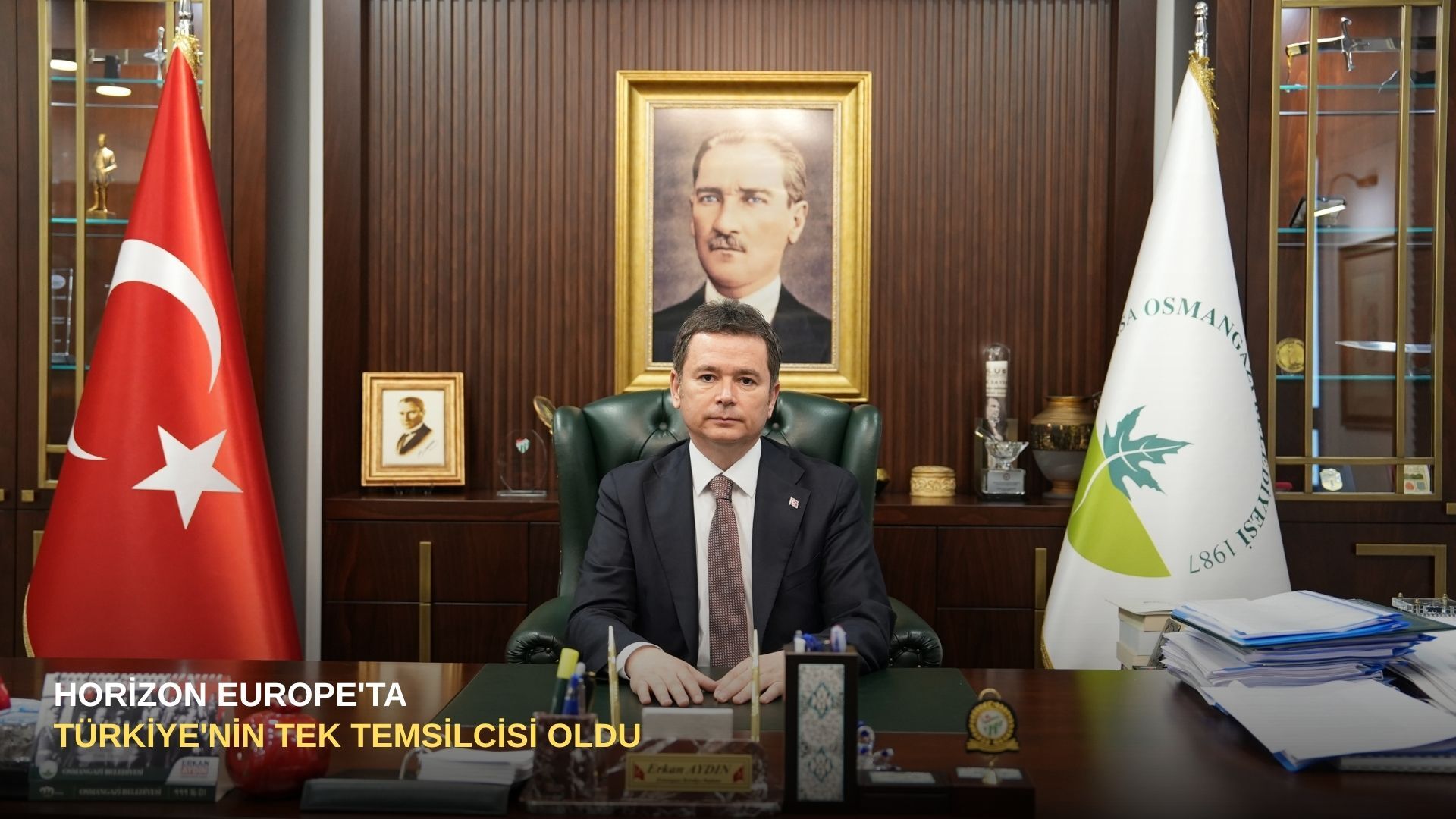 Horizon Europe'ta Türkiye'nin tek temsilcisi oldu