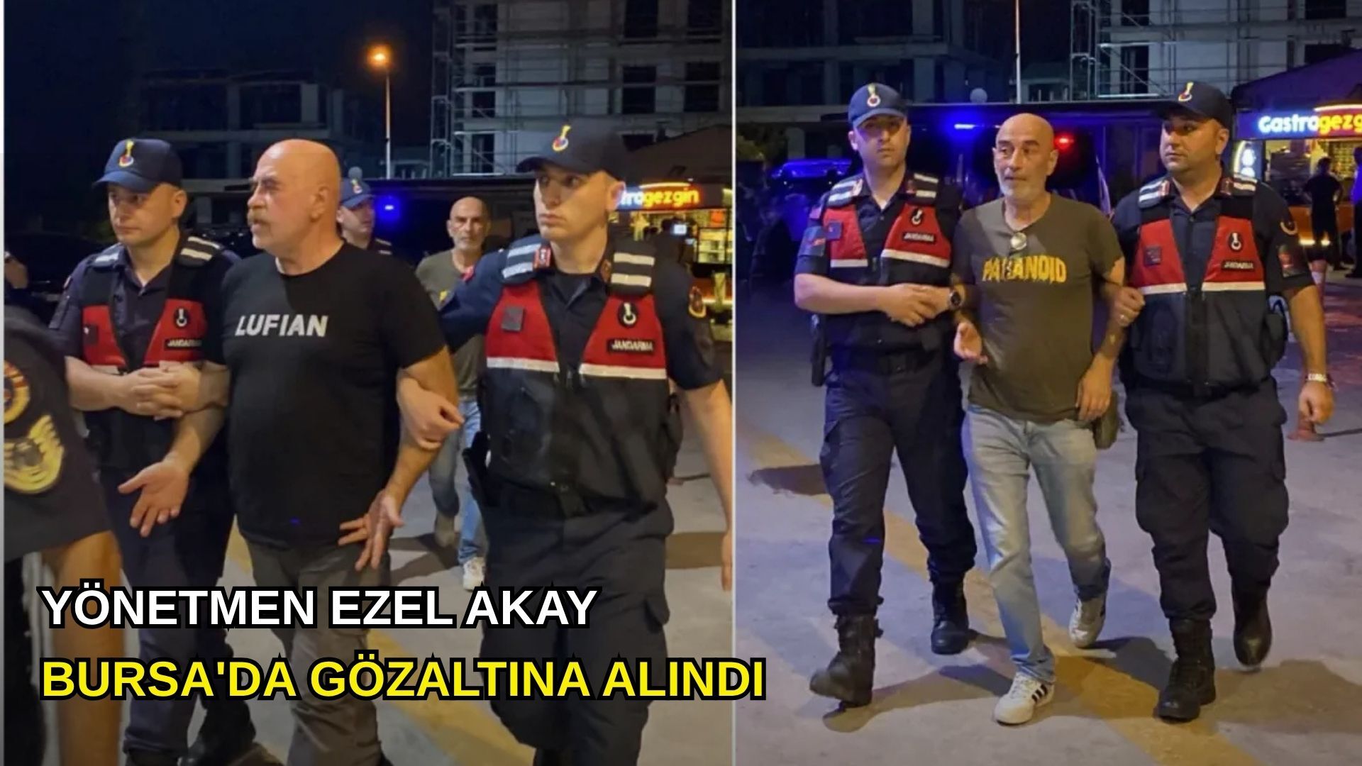 Yönetmen Ezel Akay Bursa'da gözaltına alındı