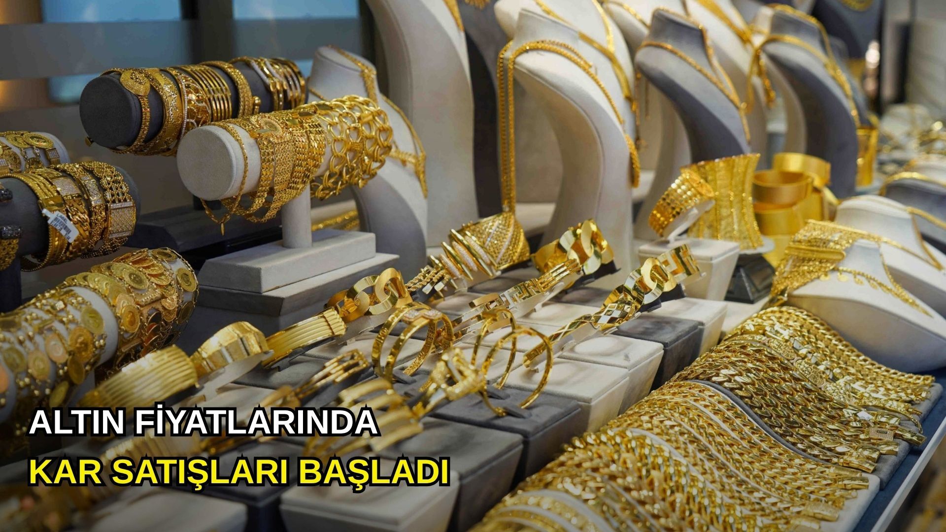 Altın fiyatlarında kar satışları başladı
