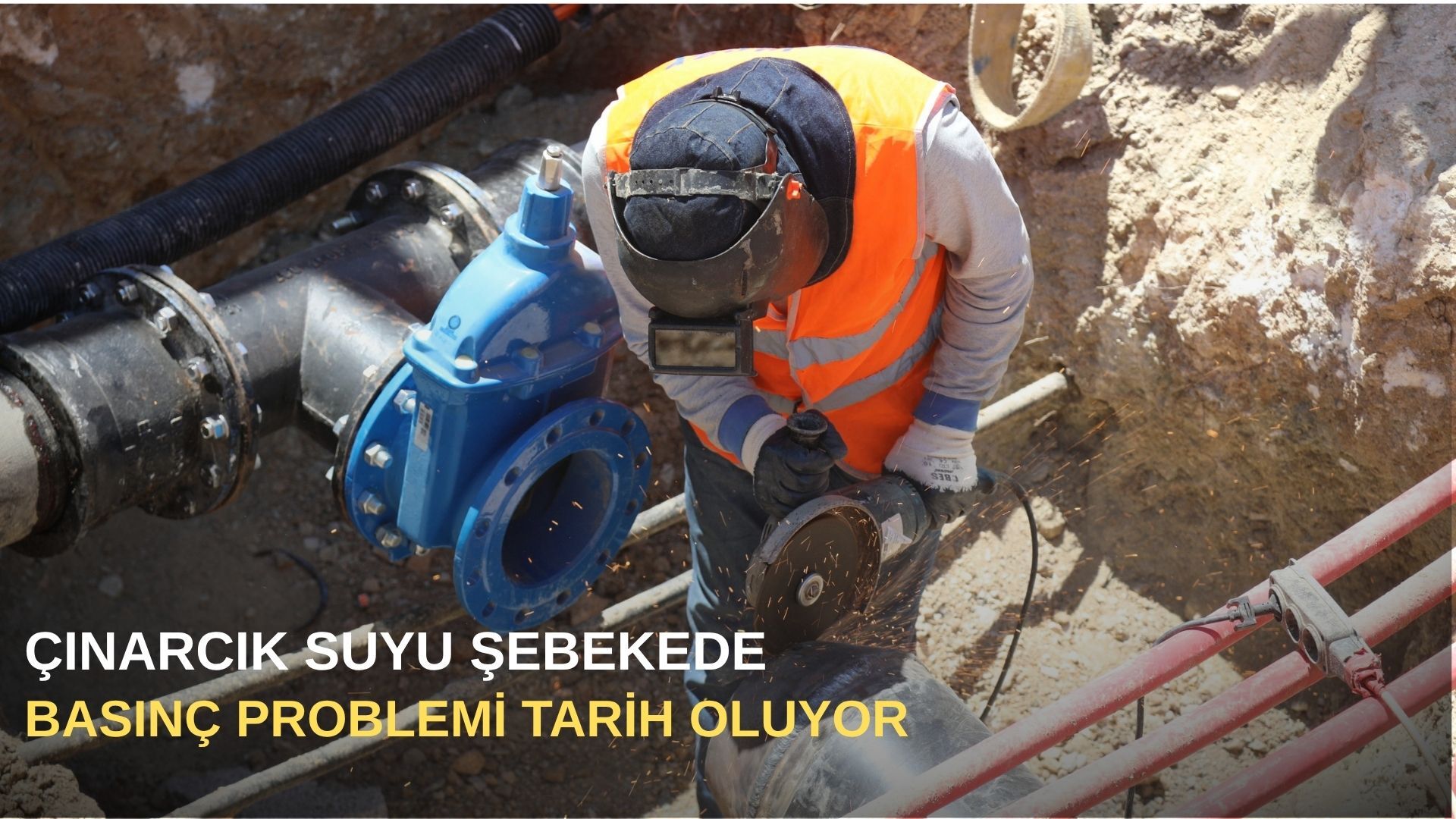 Çınarcık suyu şebekede: basınç problemi tarih oluyor