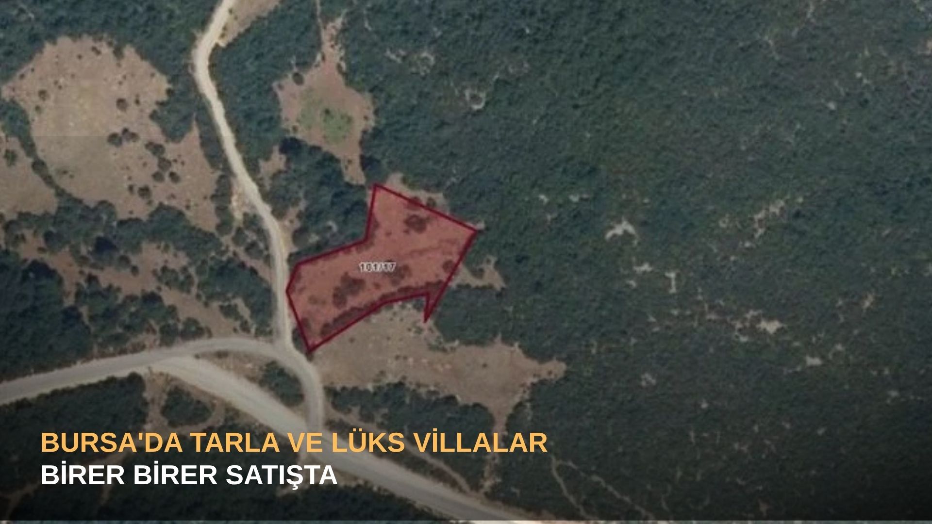 Bursa'da tarla ve lüks villalar birer birer satışta