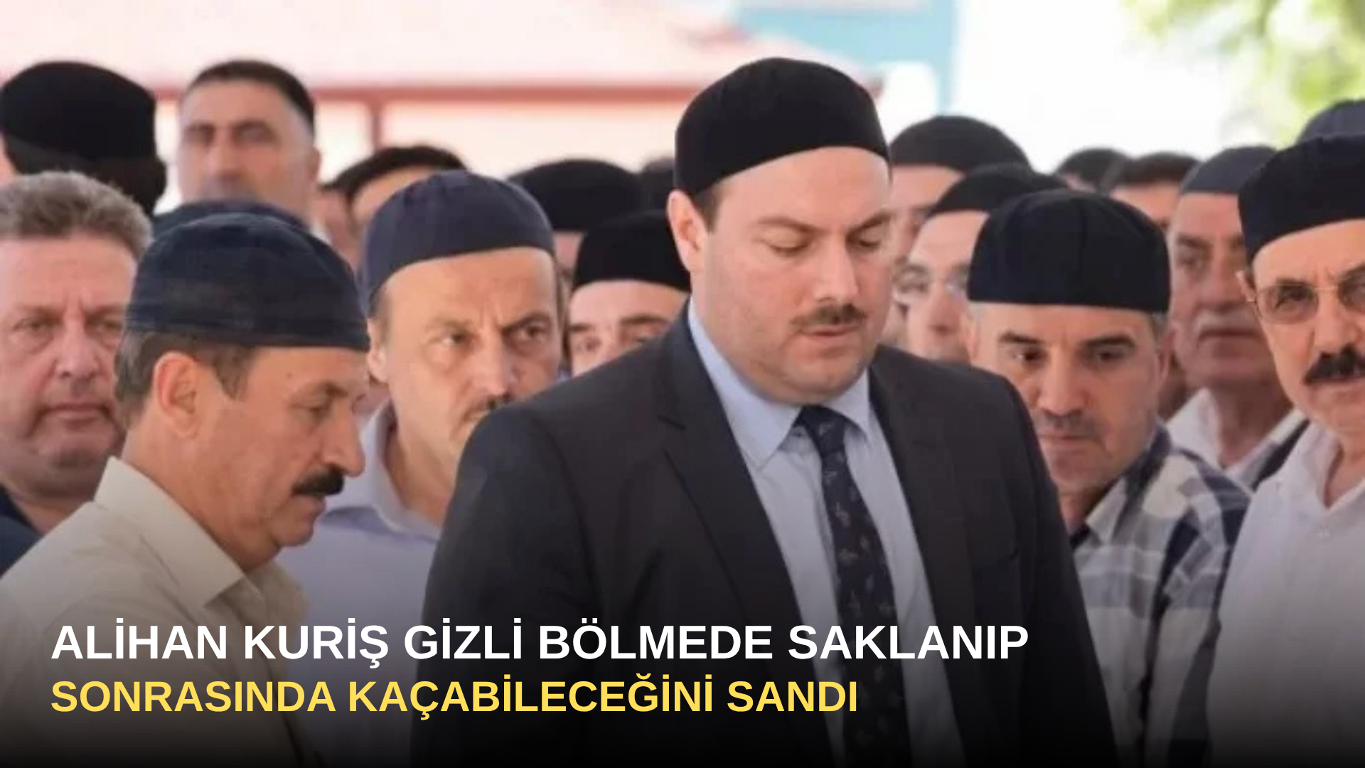 Alihan Kuriş gizli bölmede saklanıp sonrasında kaçabileceğini sandı