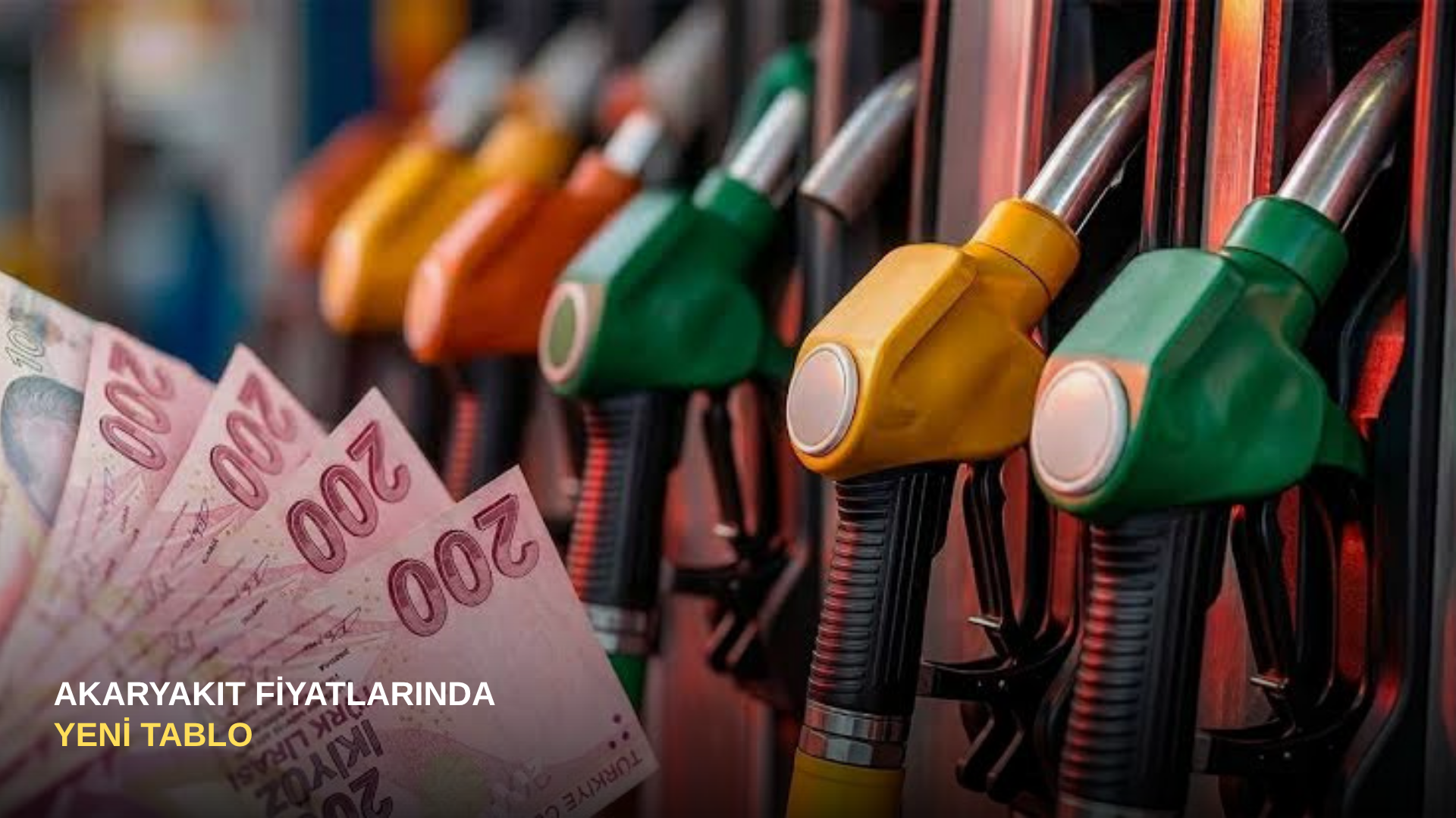 Akaryakıt fiyatlarında yeni tablo
