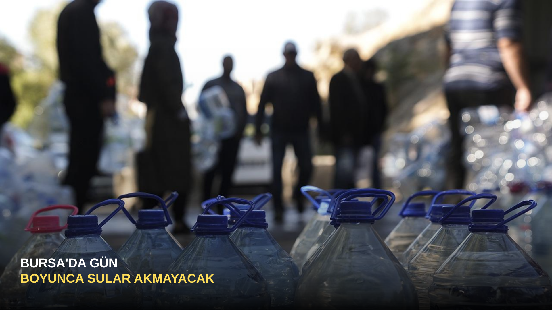 Bursa'da Gün Boyunca Sular Akmayacak