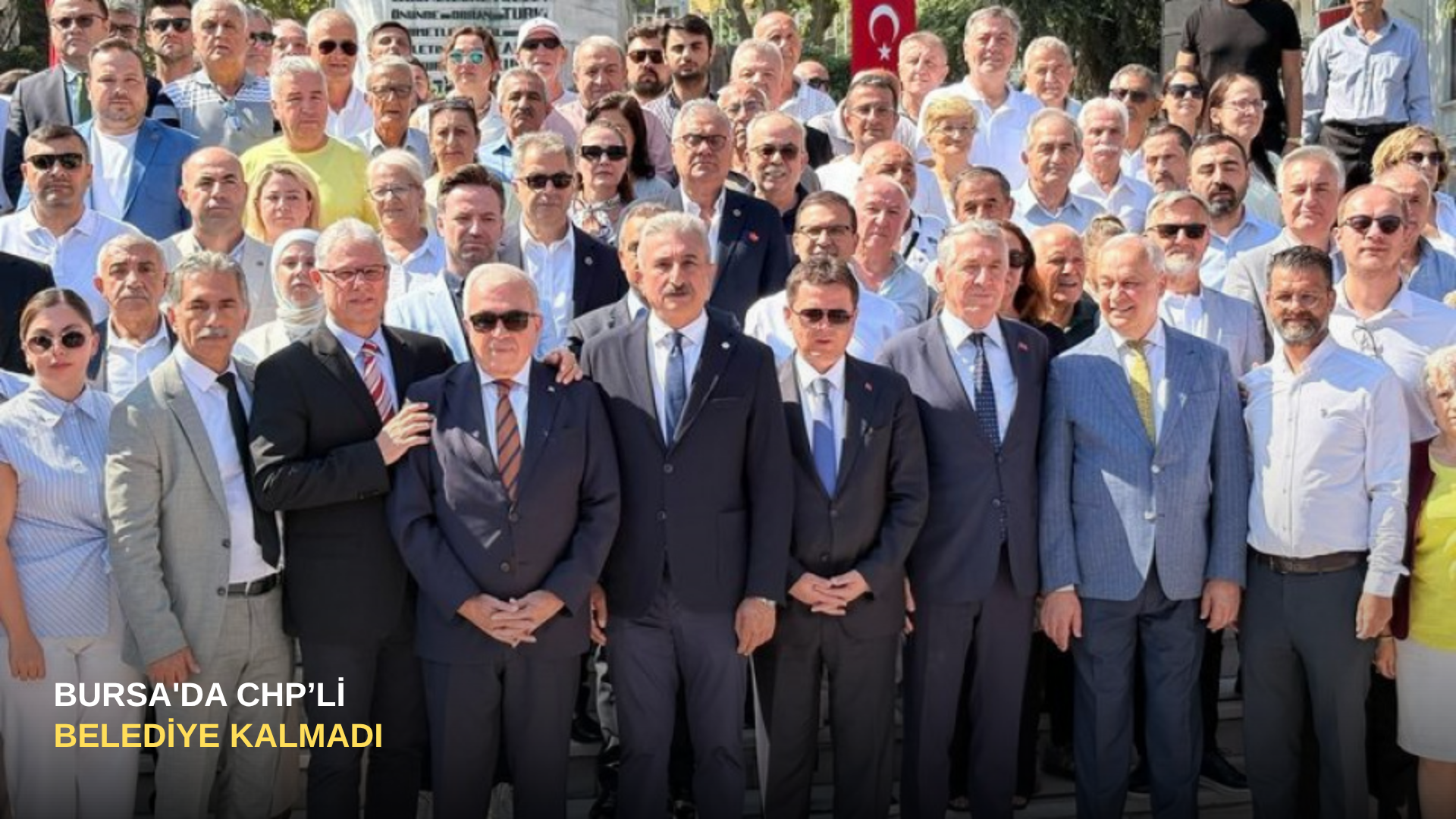Bursa'da CHP'li belediye kalmadı!