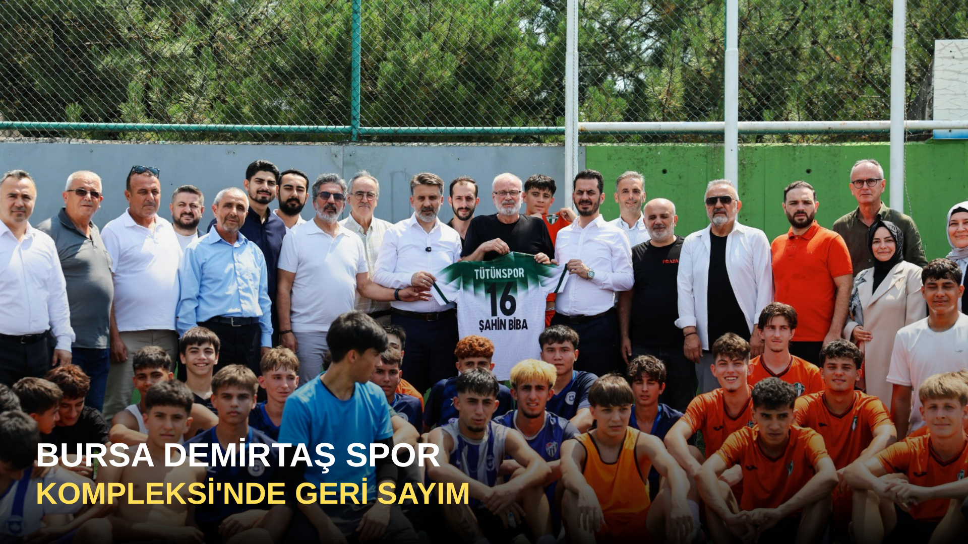 Bursa Demirtaş Spor Kompleksi'nde Geri Sayım