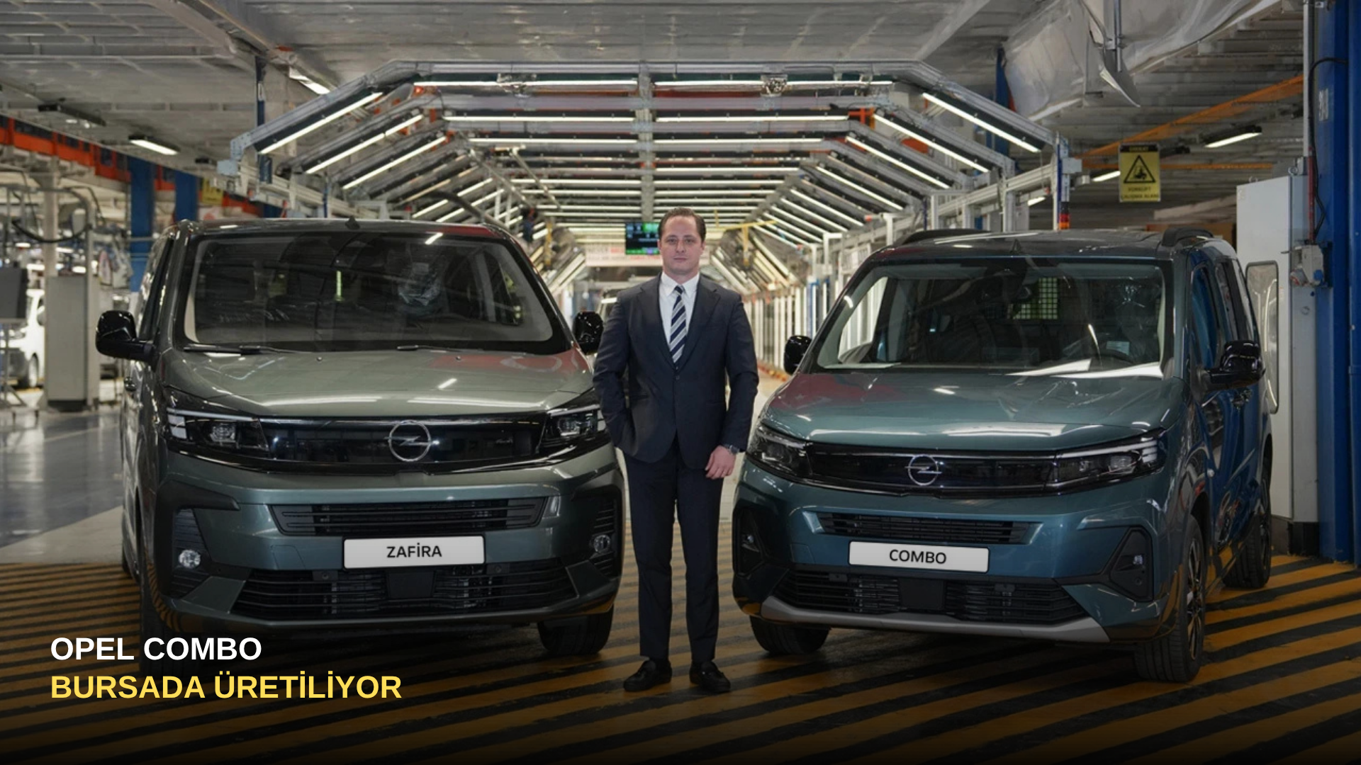 Opel Combo Bursa'da Üretiliyor