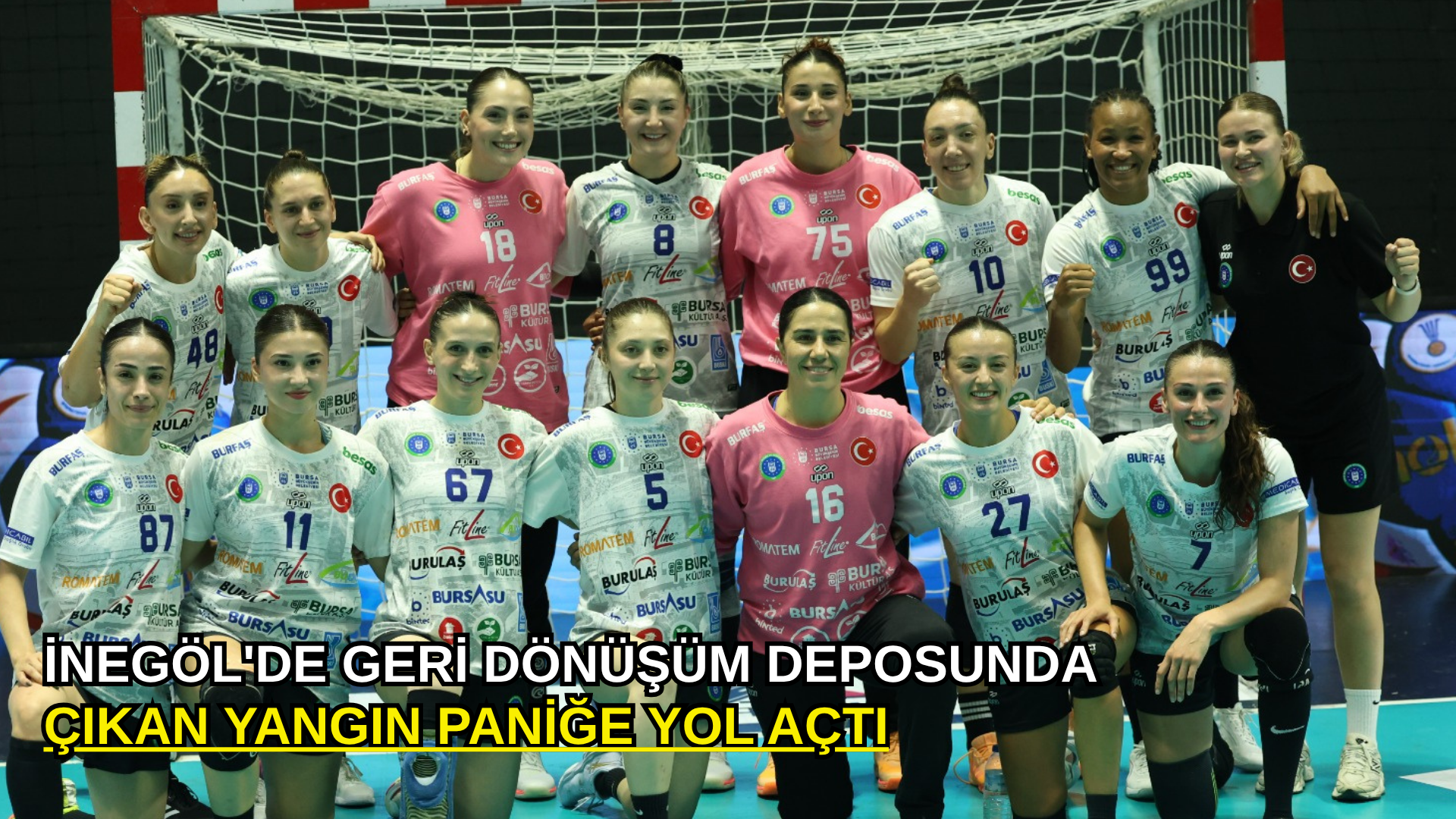 Bursa Büyükşehir Belediyespor Hentbol takımı Cumhurbaşkanlığı Kupası'nda finalde!