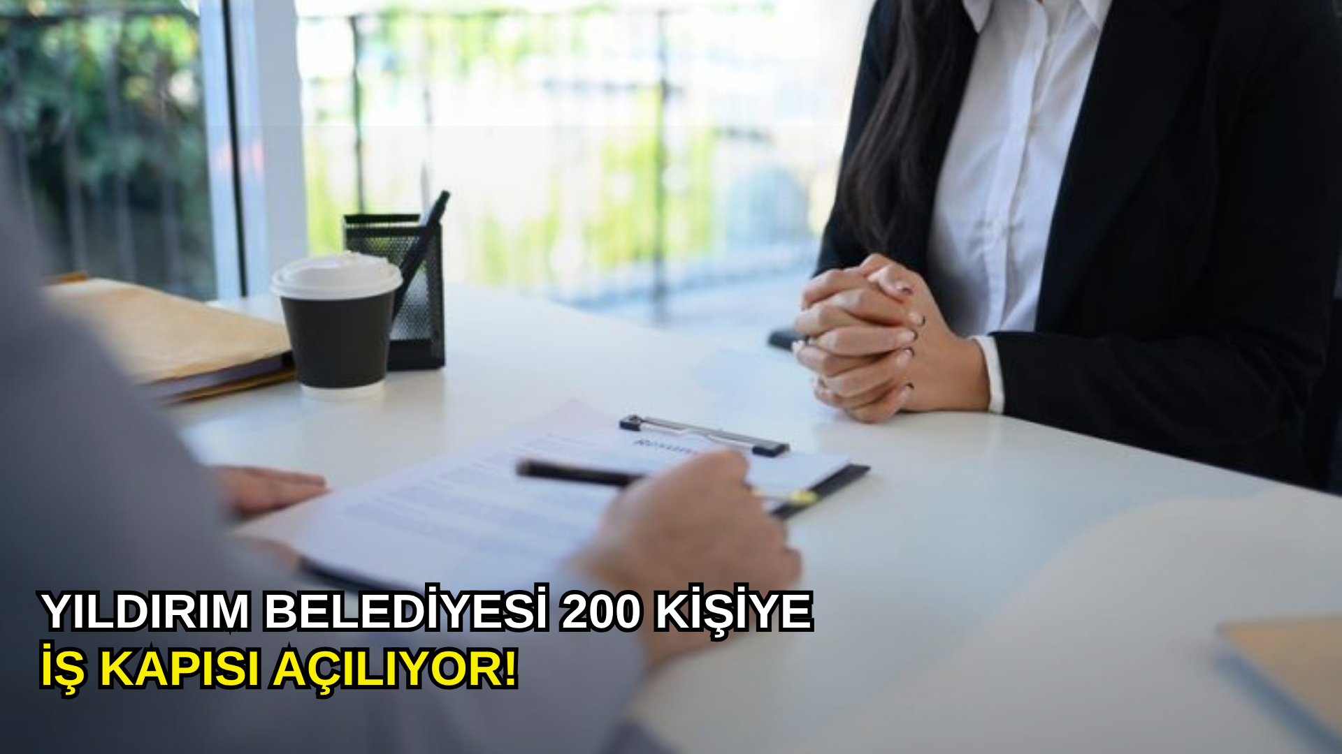 Yıldırım Belediyesi 200 kişiye iş kapısı açılıyor!