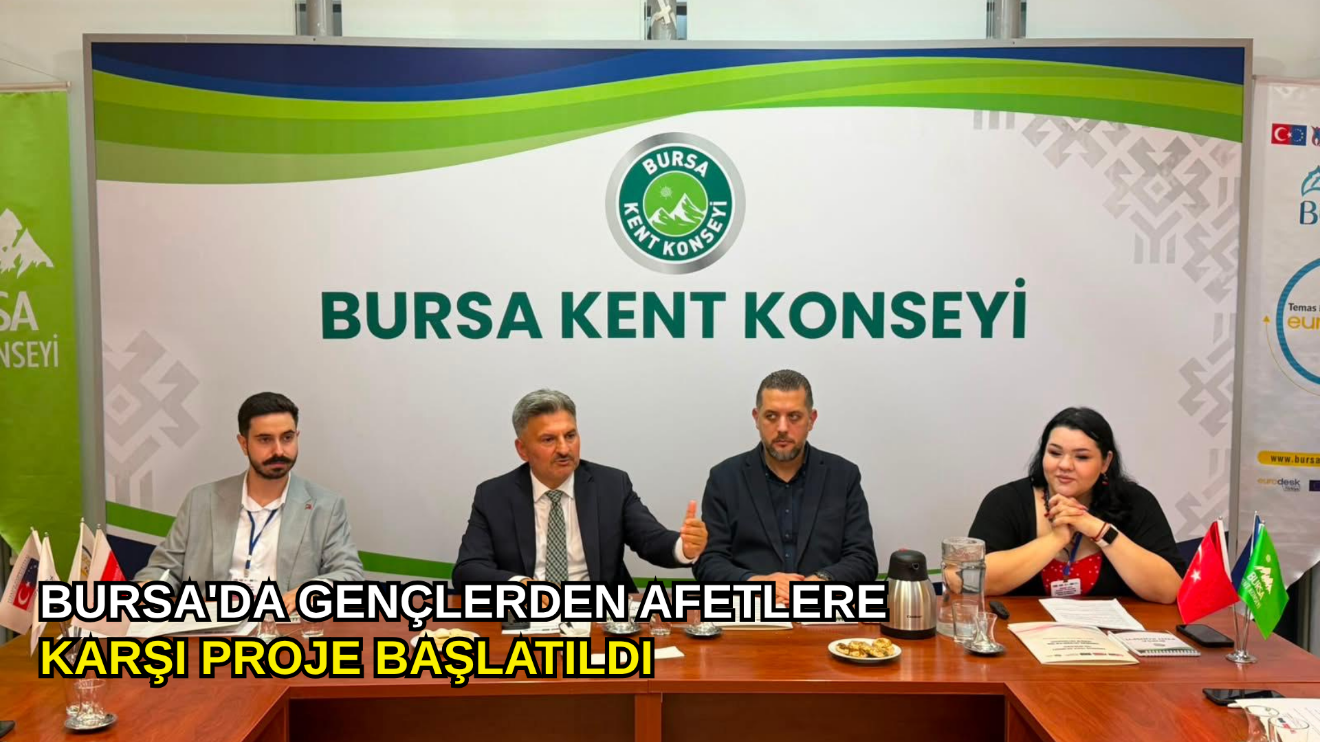 Bursa'da gençlerden afetlere karşı proje başlatıldı