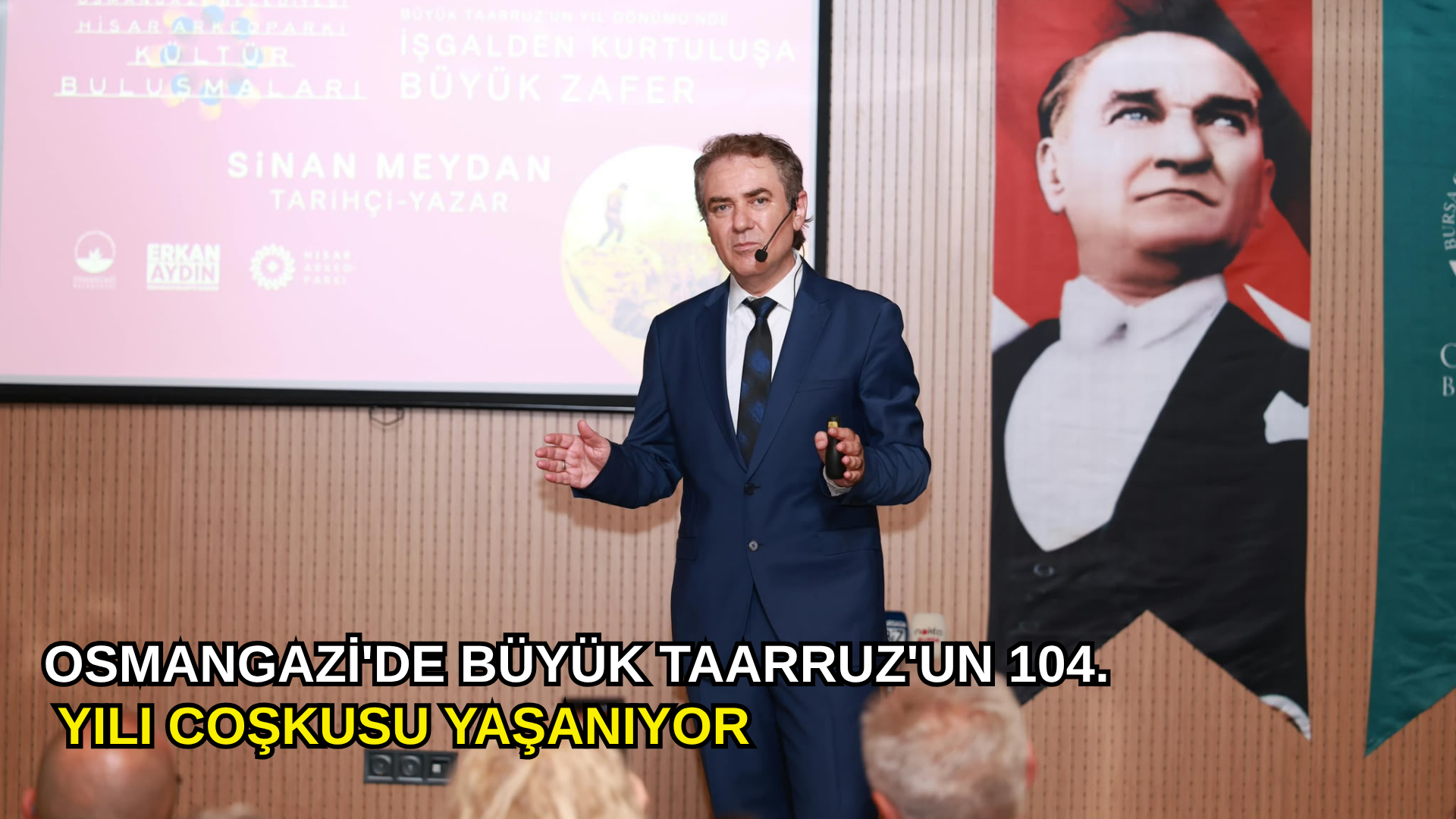 Osmangazi'de Büyük Taarruz'un 104. yılı coşkusu yaşanıyor