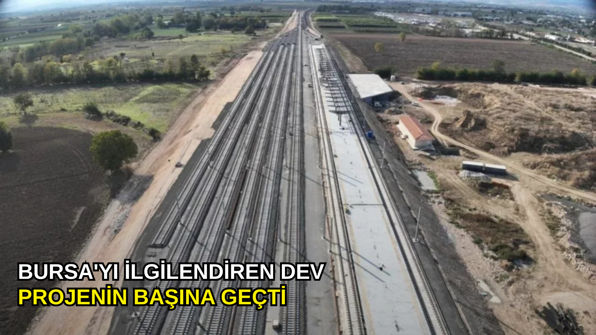 Bursa'yı ilgilendiren dev projenin başına geçti