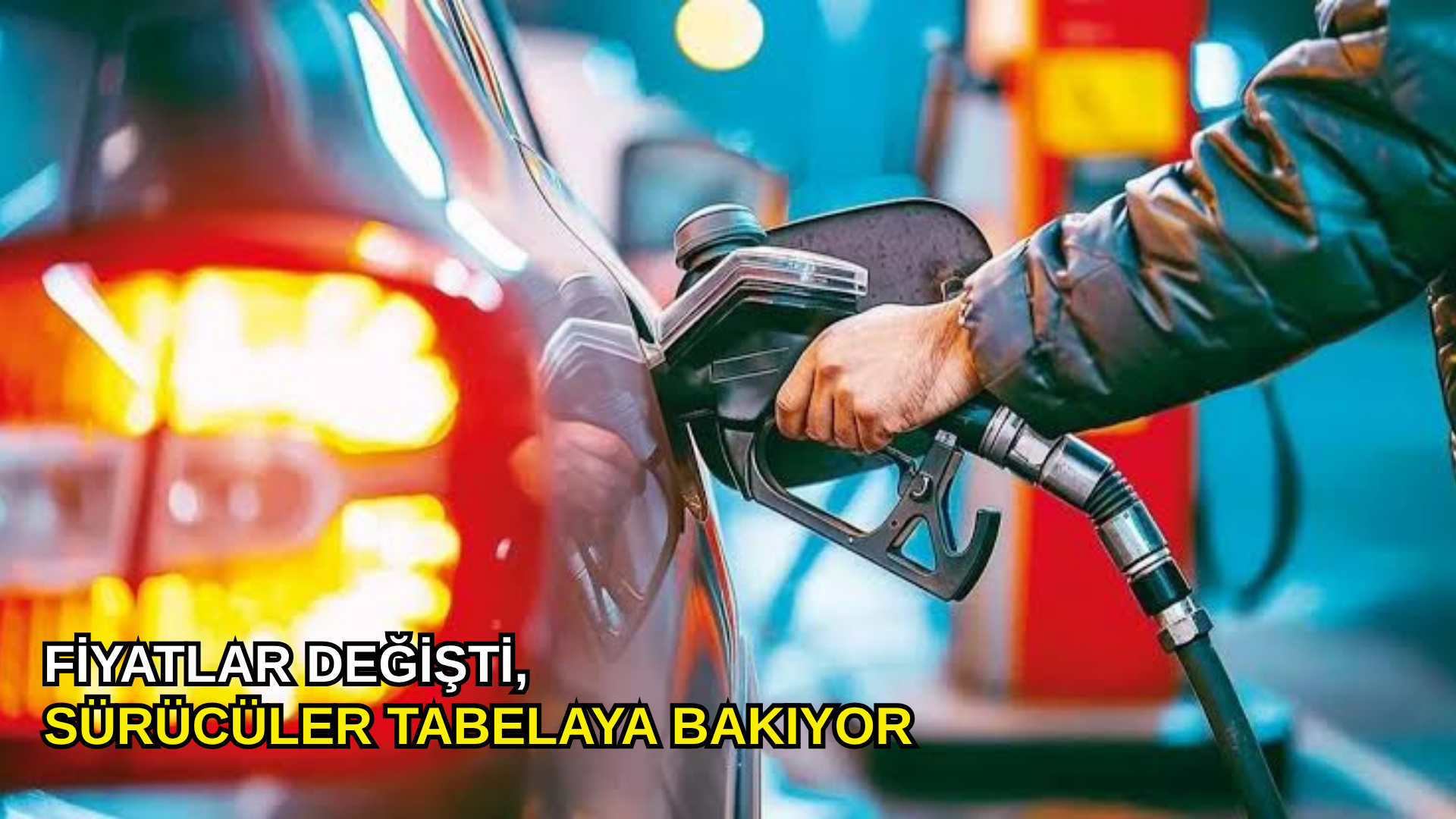 Fiyatlar değişti, sürücüler tabelaya bakıyor