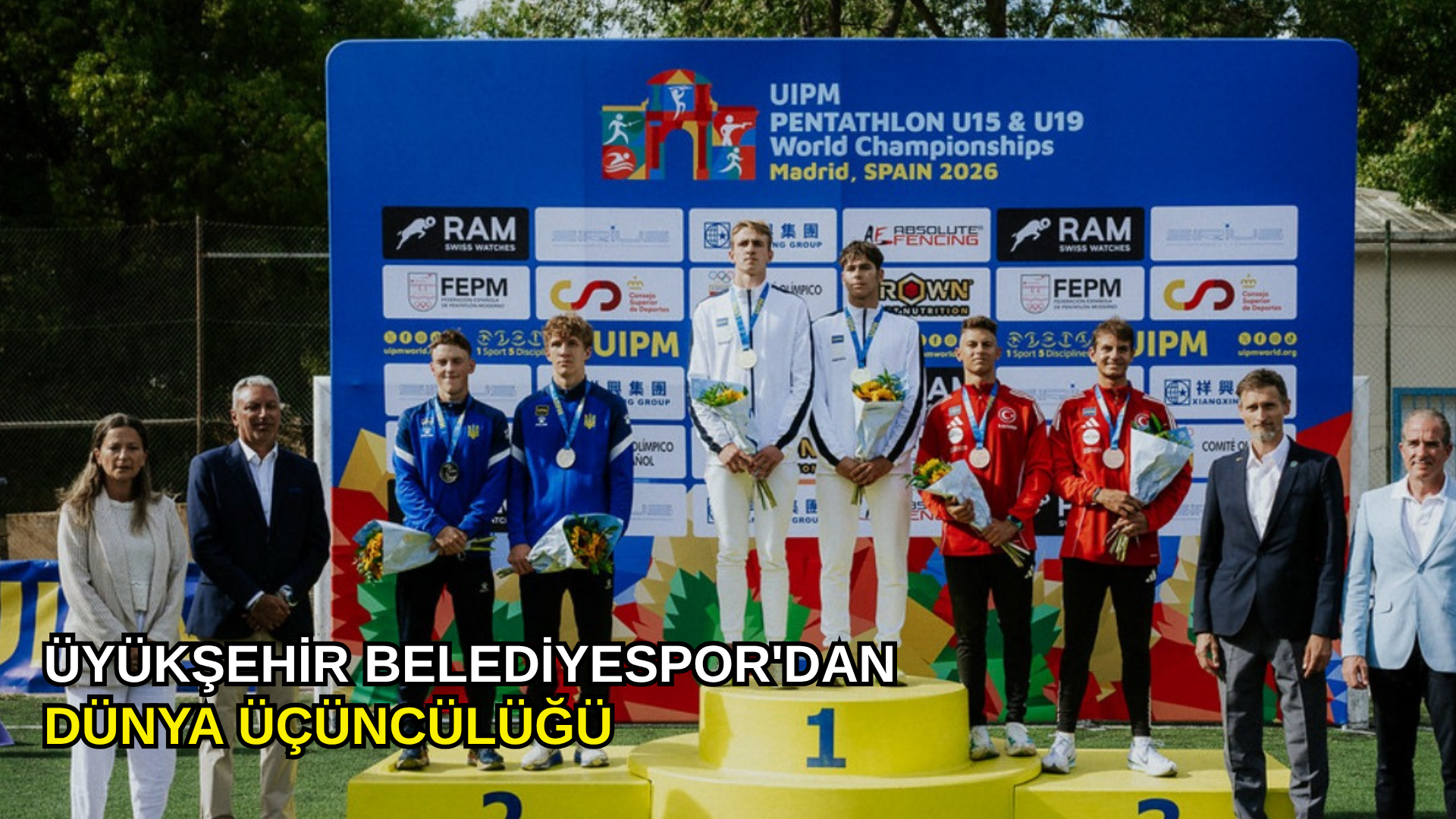 üyükşehir Belediyespor'dan dünya üçüncülüğü