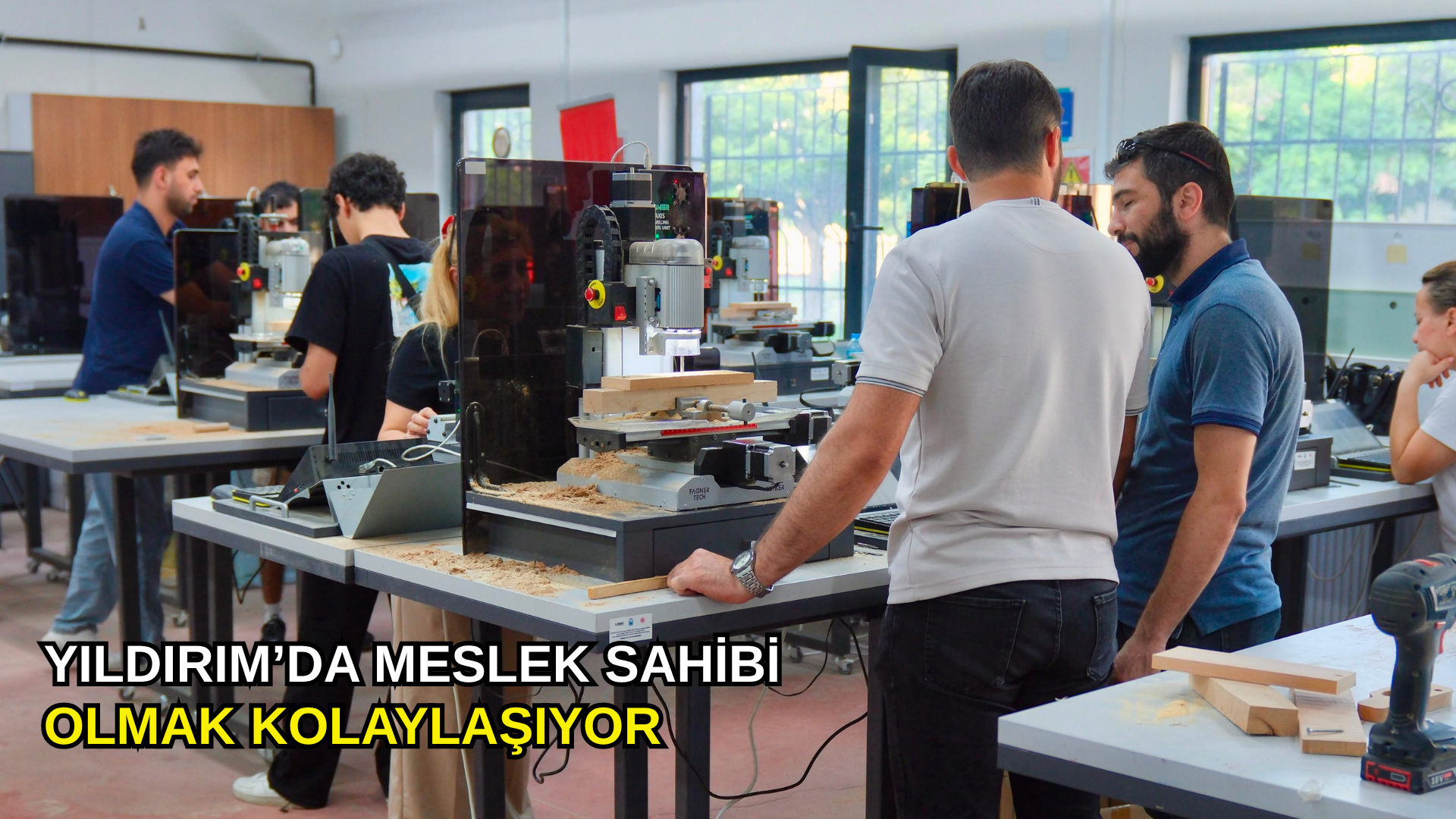 Yıldırım’da meslek sahibi olmak kolaylaşıyor