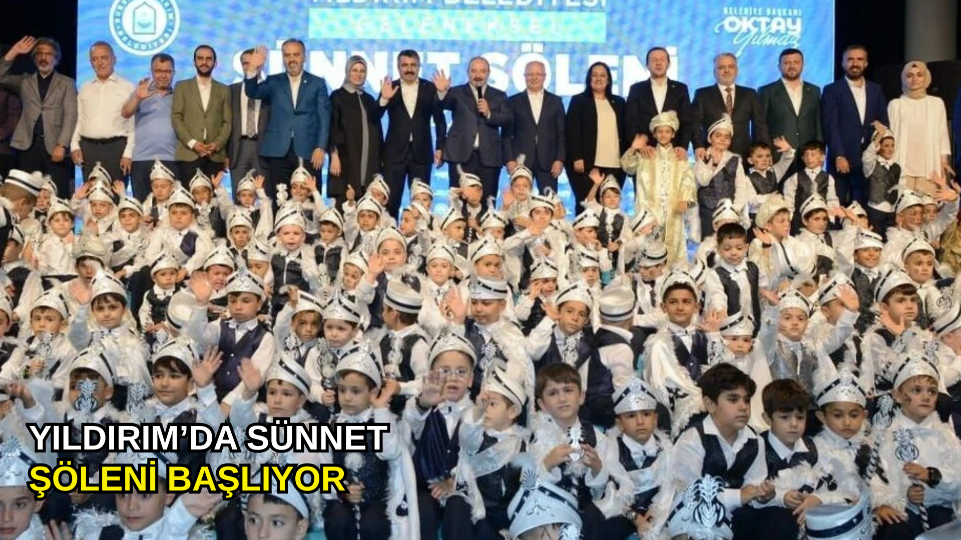 Yıldırım’da sünnet şöleni başlıyor