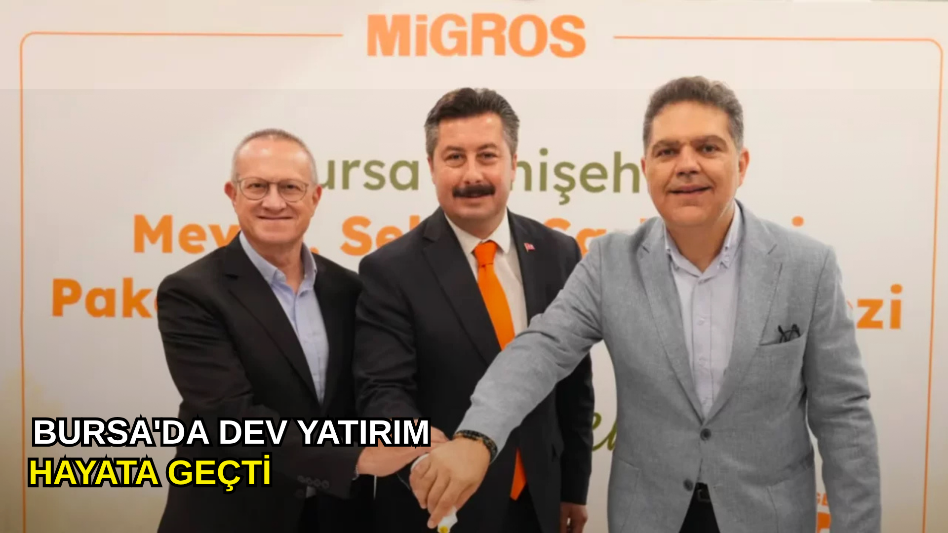 Bursa'da dev yatırım hayata geçti