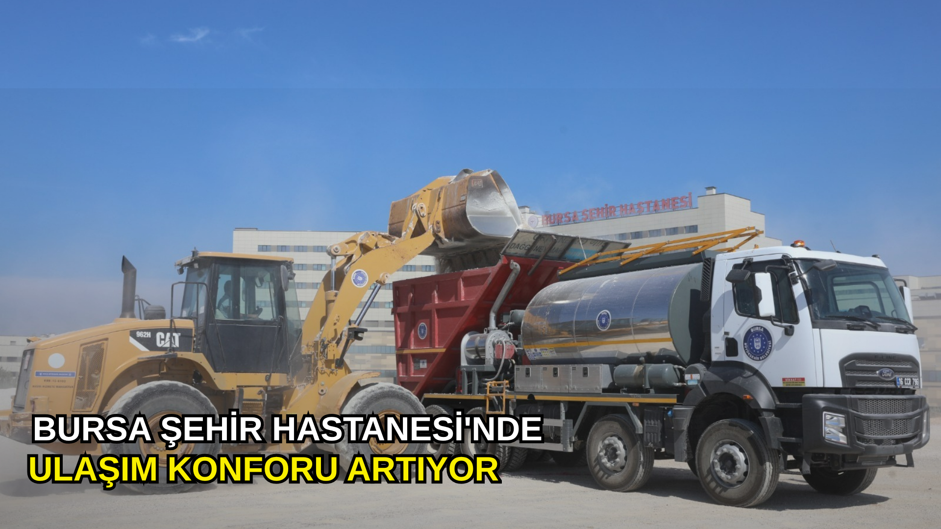 Bursa Şehir Hastanesi'nde ulaşım konforu artıyor
