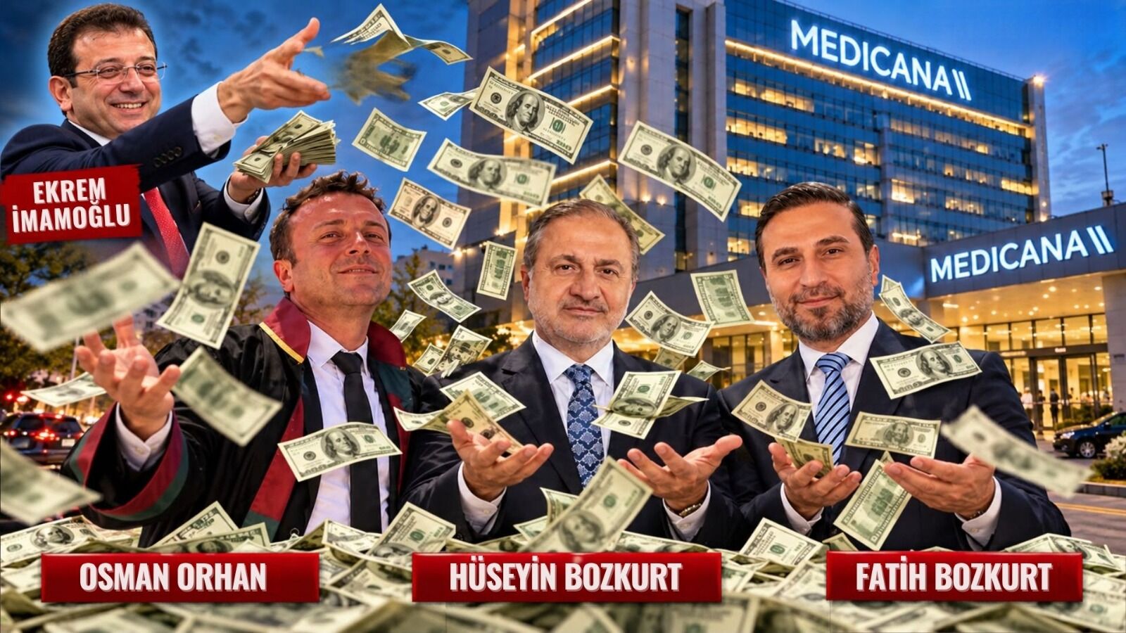 Medicana dosyasında yeni gelişme! 8 milyon dolarlık ödeme iddiası