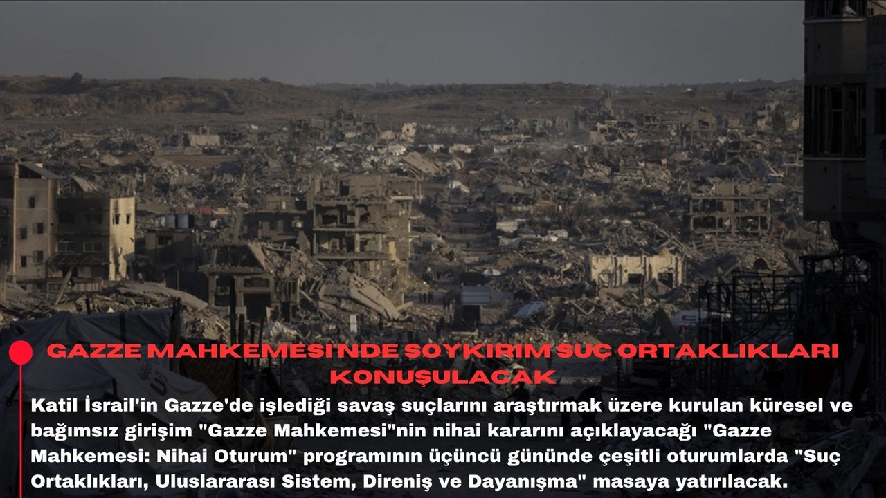 Gazze Mahkemesi'nde soykırım suç ortaklıkları konuşulacak