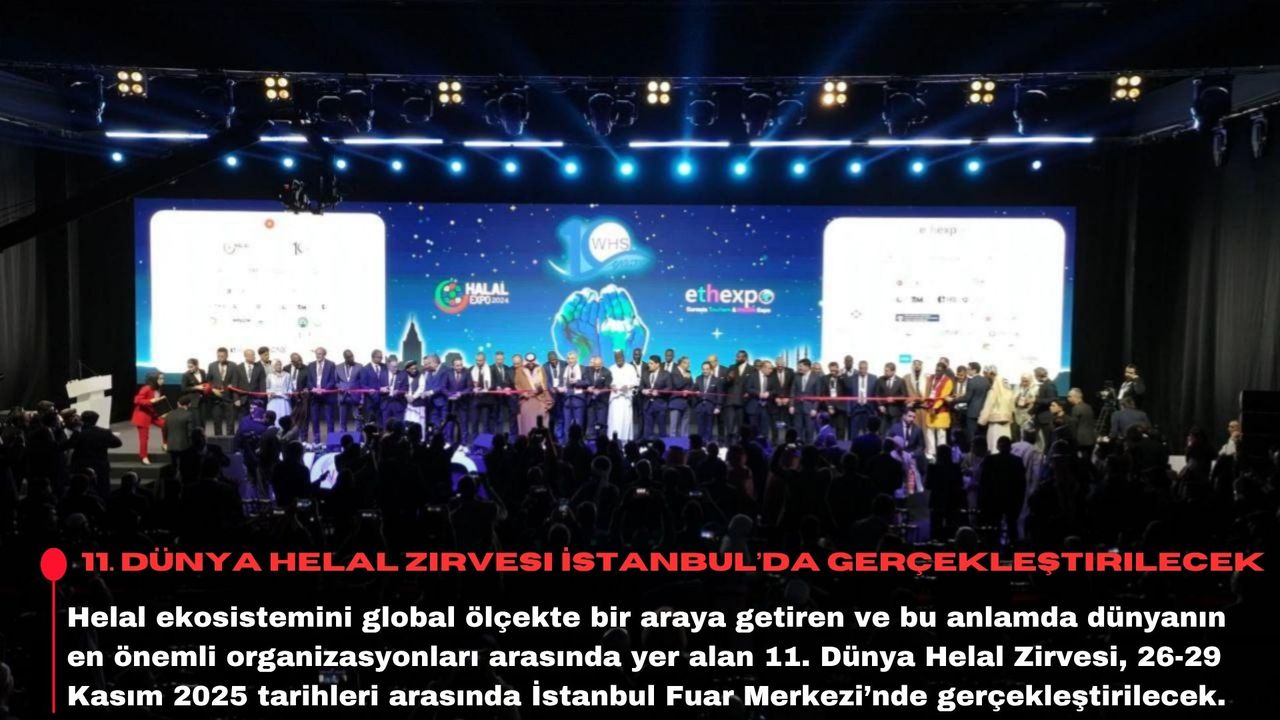 11. Dünya Helal Zirvesi İstanbul’da gerçekleştirilecek
