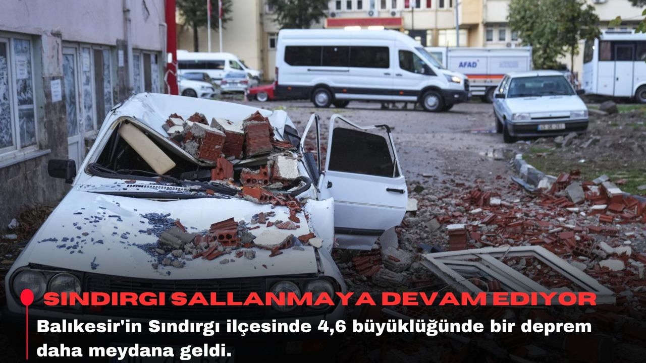 Sındırgı sallanmaya devam ediyor