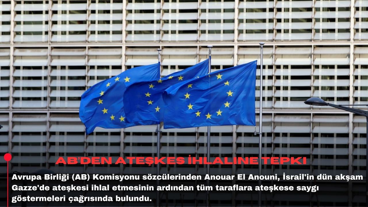 AB’den ateşkes ihlaline tepki